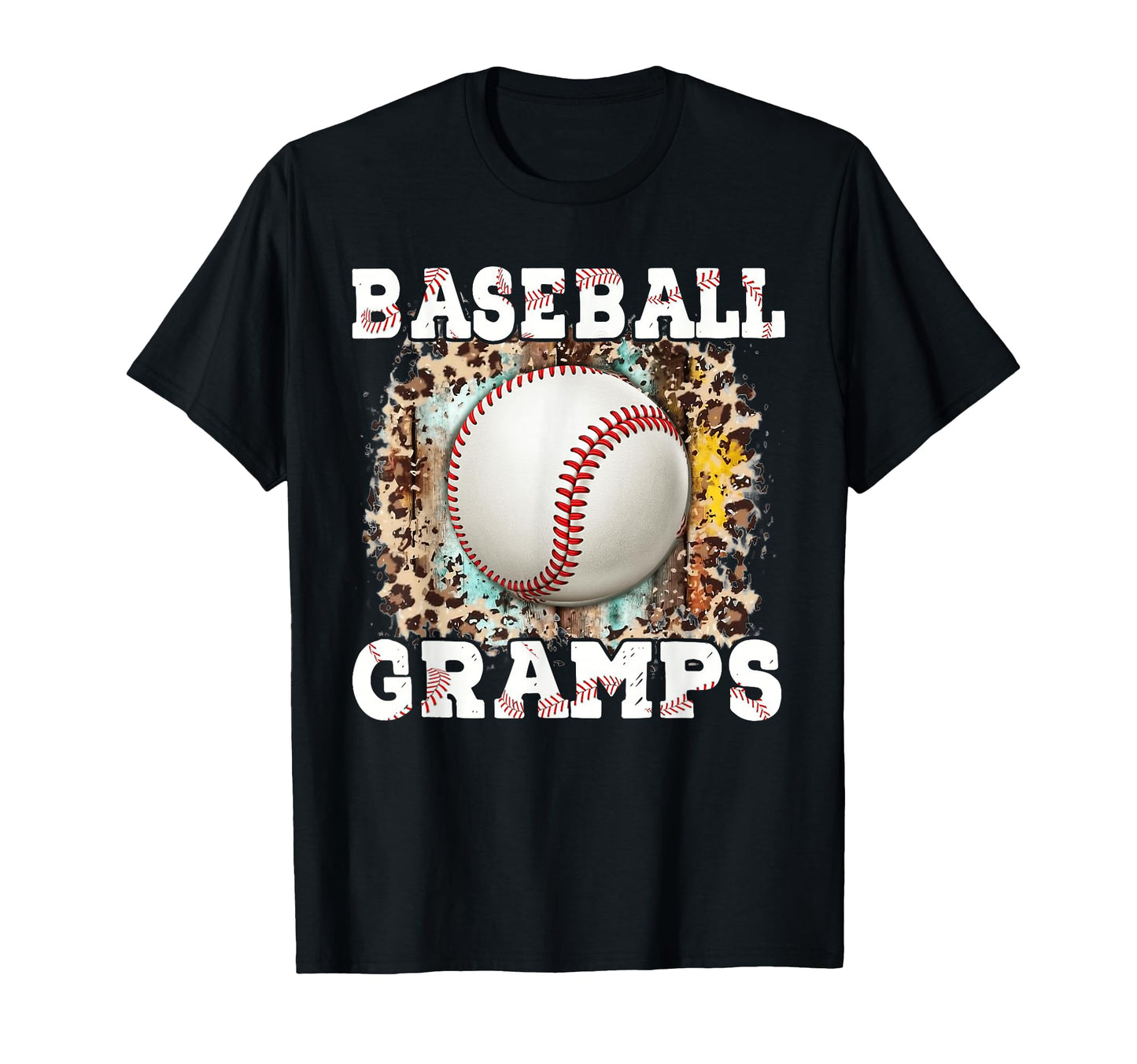 Baseball Sports Player Leopard T-Shirt - Novelty Apparel Men Women - T-Shirt, Sweatshirt, Hoodie