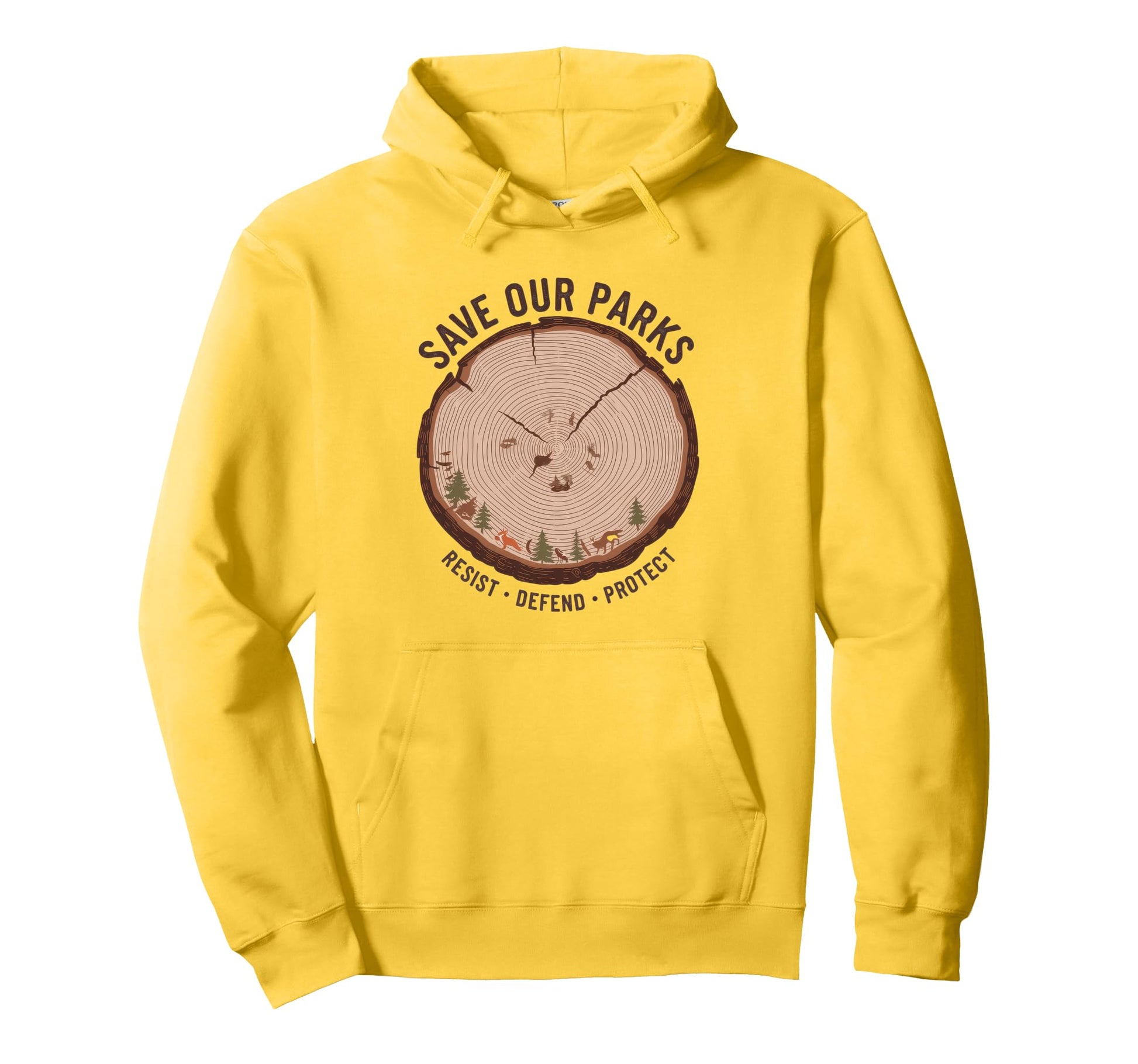 Save Our Parks Protect National Park Hoodie - Graphic Print for Adults - T-Shirt, Sweatshirt, Hoodie