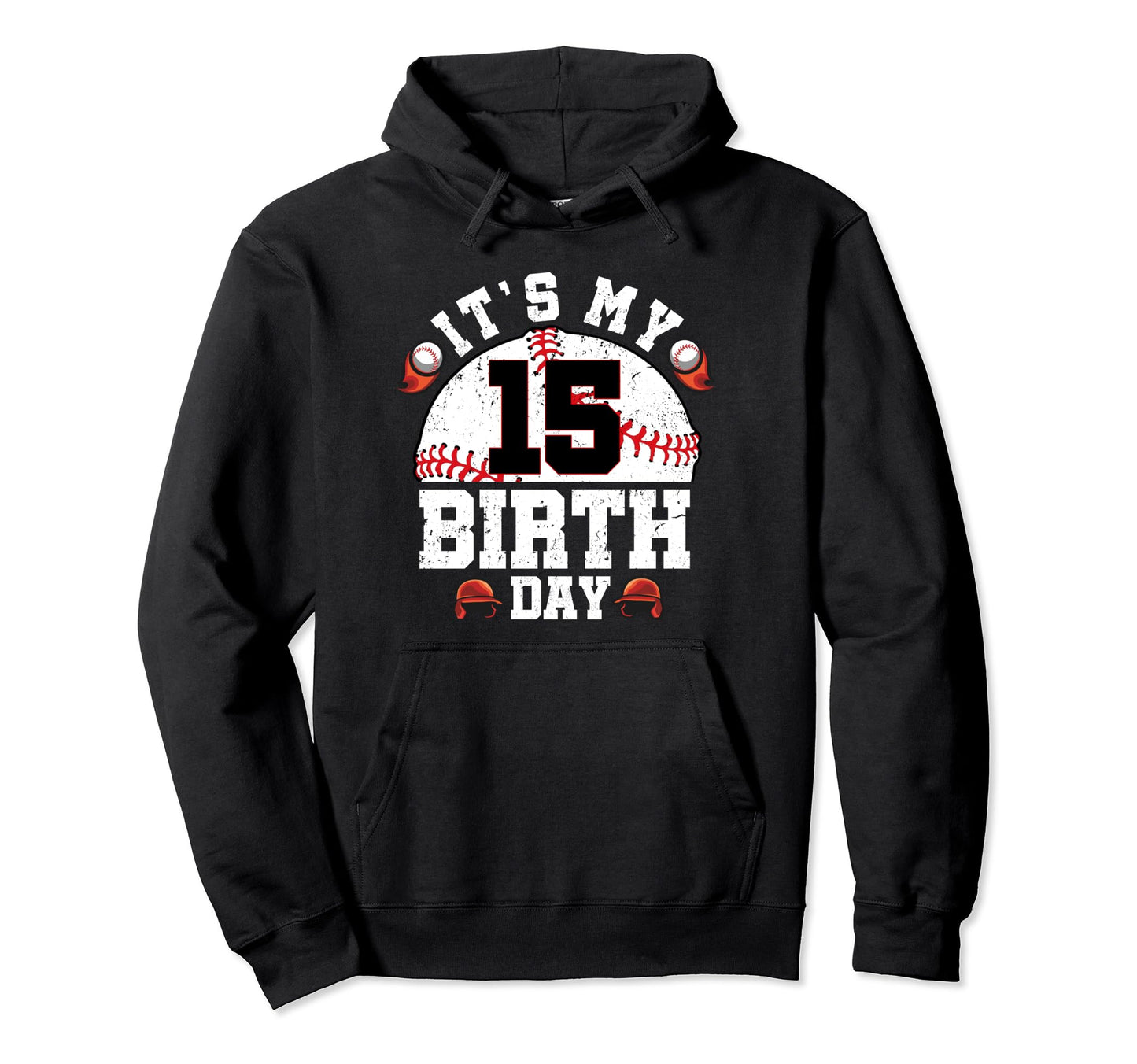 Its My 15Th Birthday 15 Year Old 15Th Hoodie - Minimalist Print Unisex - T-Shirt, Sweatshirt, Hoodie