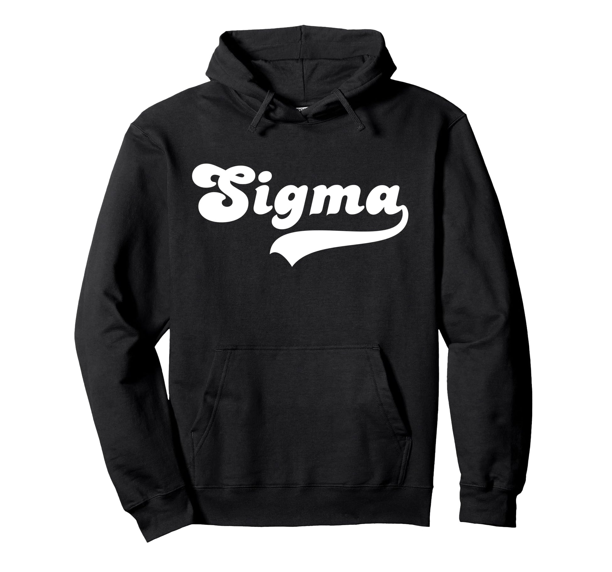 Sigma Vibes Minimal Viral Trend Y2K Gen Hoodie - Novelty Apparel Men Women - T-Shirt, Sweatshirt, Hoodie