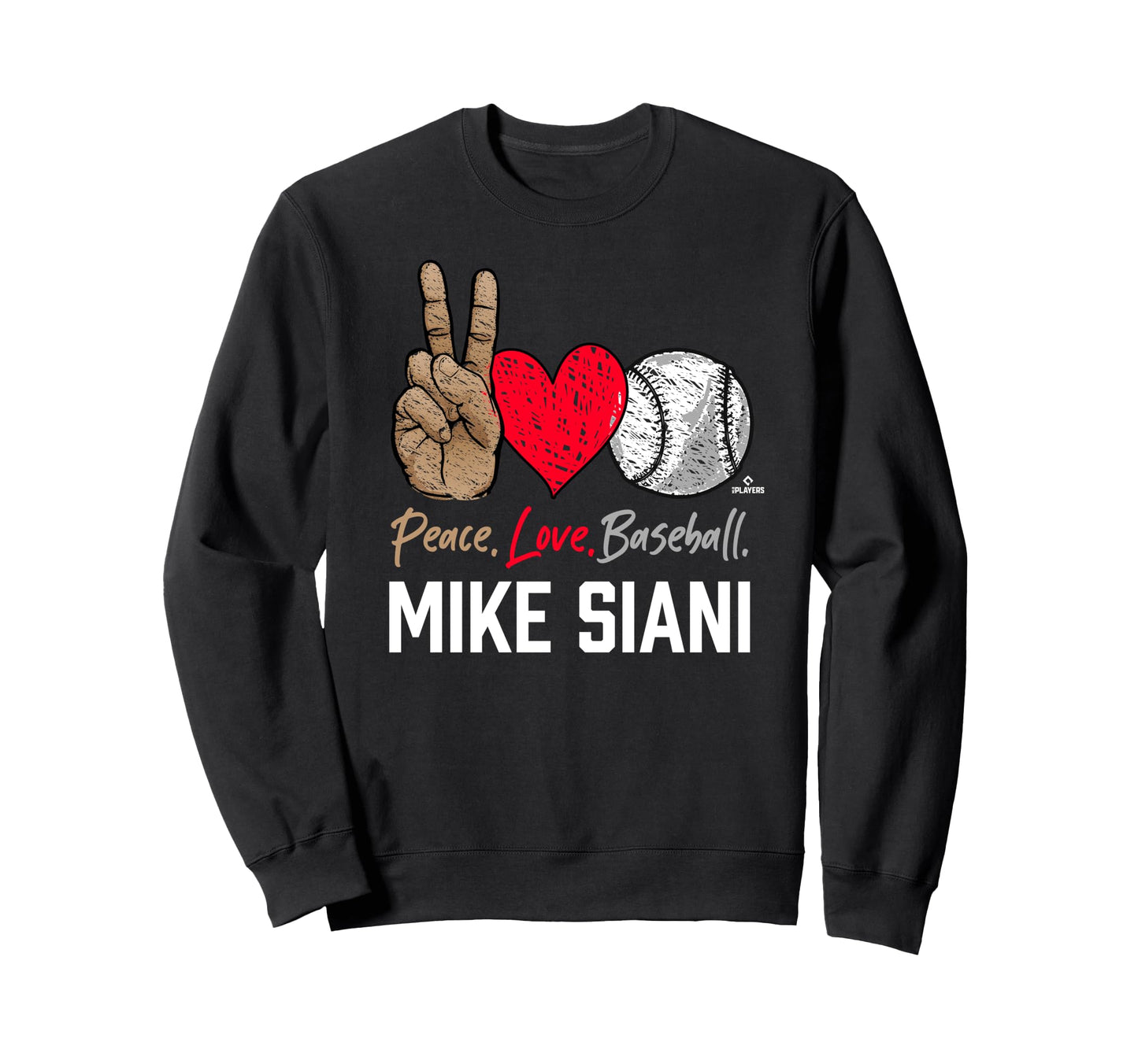 Peace Love Mike Siani Prospect Sweatshirt - Unique Graphic Men Women - T-Shirt, Sweatshirt, Hoodie