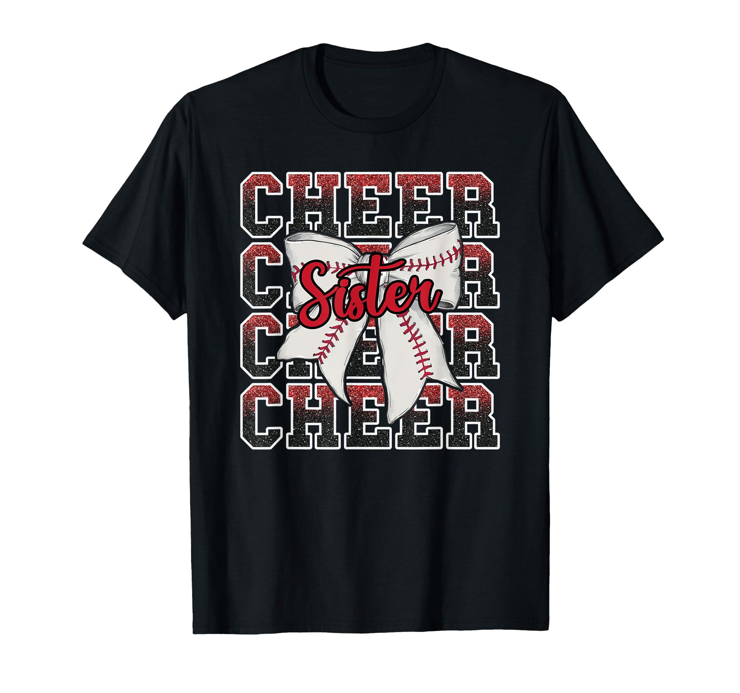 Loud Proud Baseball Cheer Sister T-Shirt - Custom Art Print Men Women - T-Shirt, Sweatshirt, Hoodie