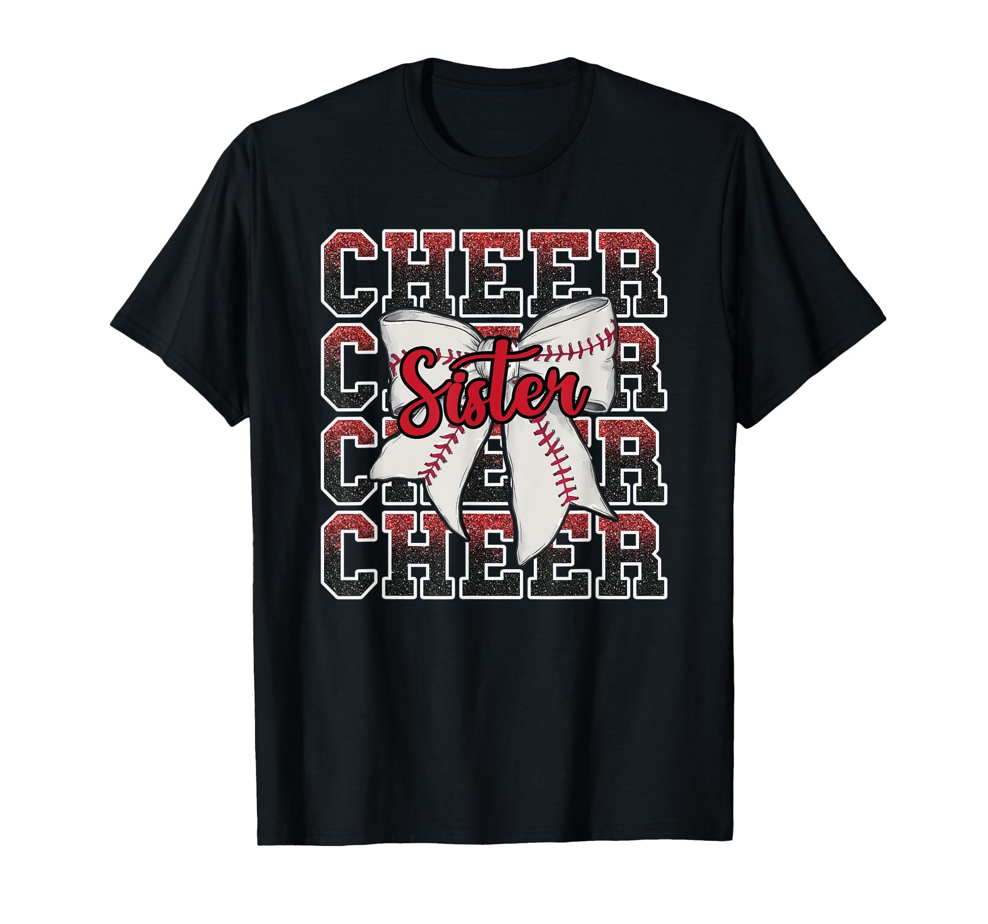 Loud Proud Baseball Cheer Sister T-Shirt - Custom Art Print Men Women - T-Shirt, Sweatshirt, Hoodie