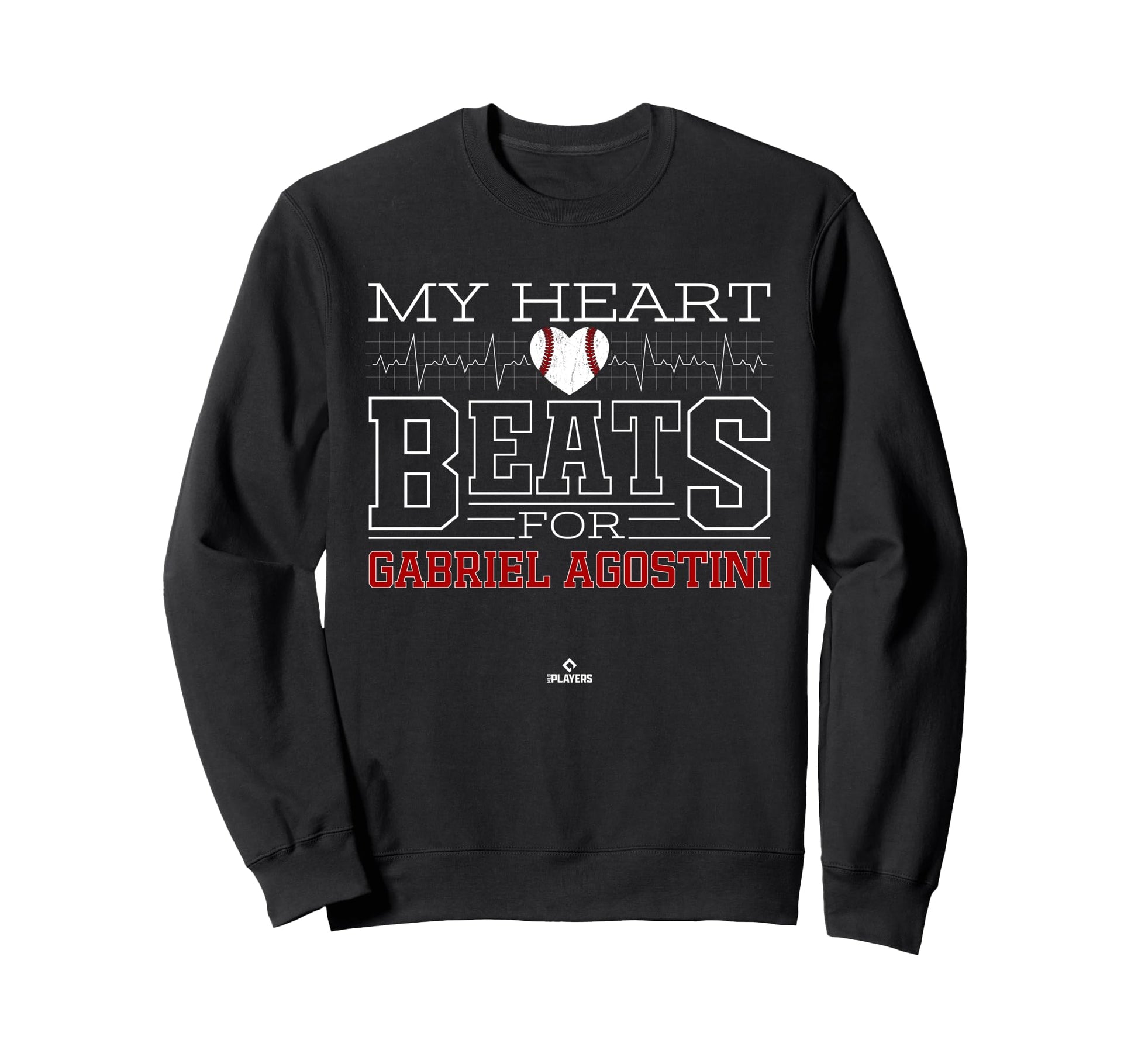My Heart Beats Gabriel Agostini Sweatshirt - Casual Everyday Wear Unisex - T-Shirt, Sweatshirt, Hoodie