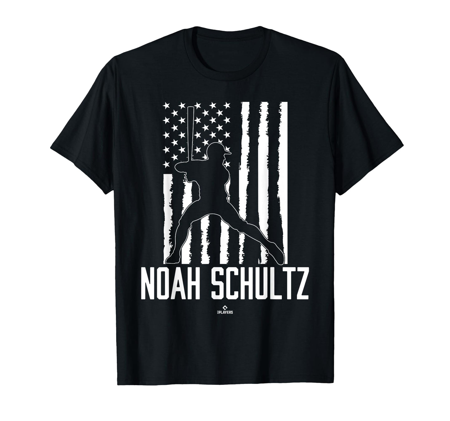Distressed Flag Swing Noah Schultz T-Shirt - Minimalist Print Men Women - T-Shirt, Sweatshirt, Hoodie