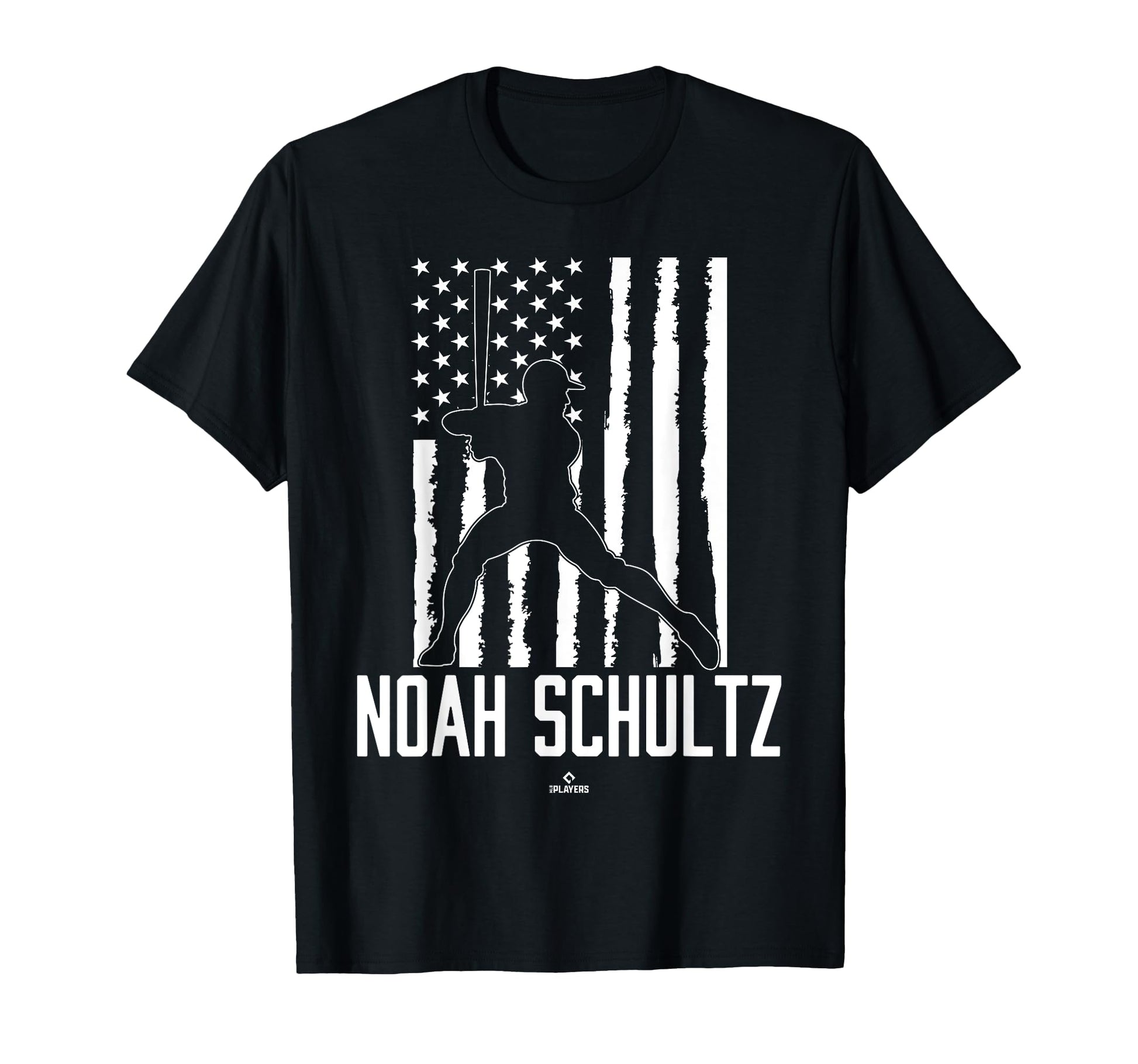 Distressed Flag Swing Noah Schultz T-Shirt - Minimalist Print Men Women - T-Shirt, Sweatshirt, Hoodie