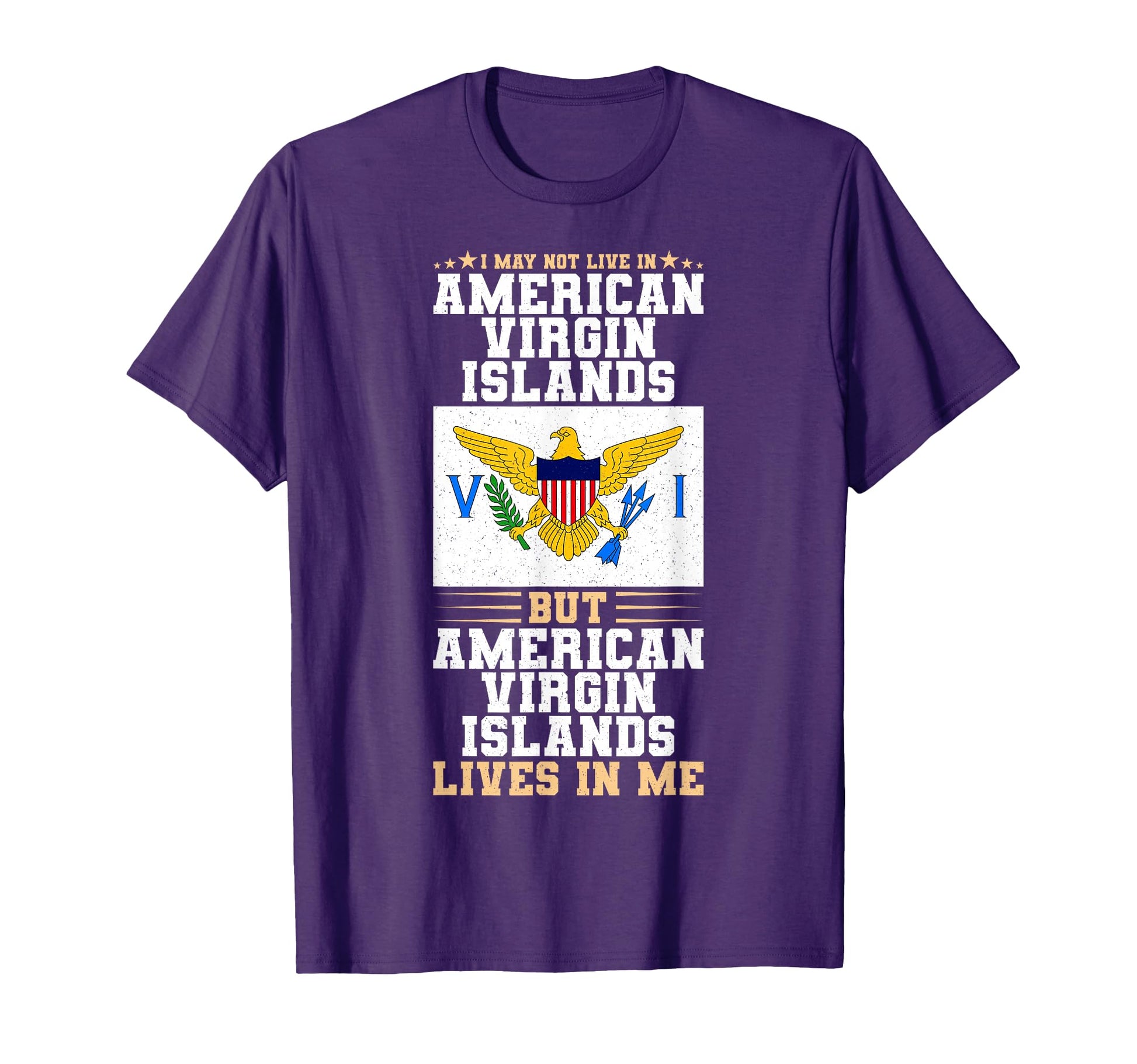 United States Virgin Islands Flag Proud T-Shirt - Unique Graphic Men Women - T-Shirt, Sweatshirt, Hoodie