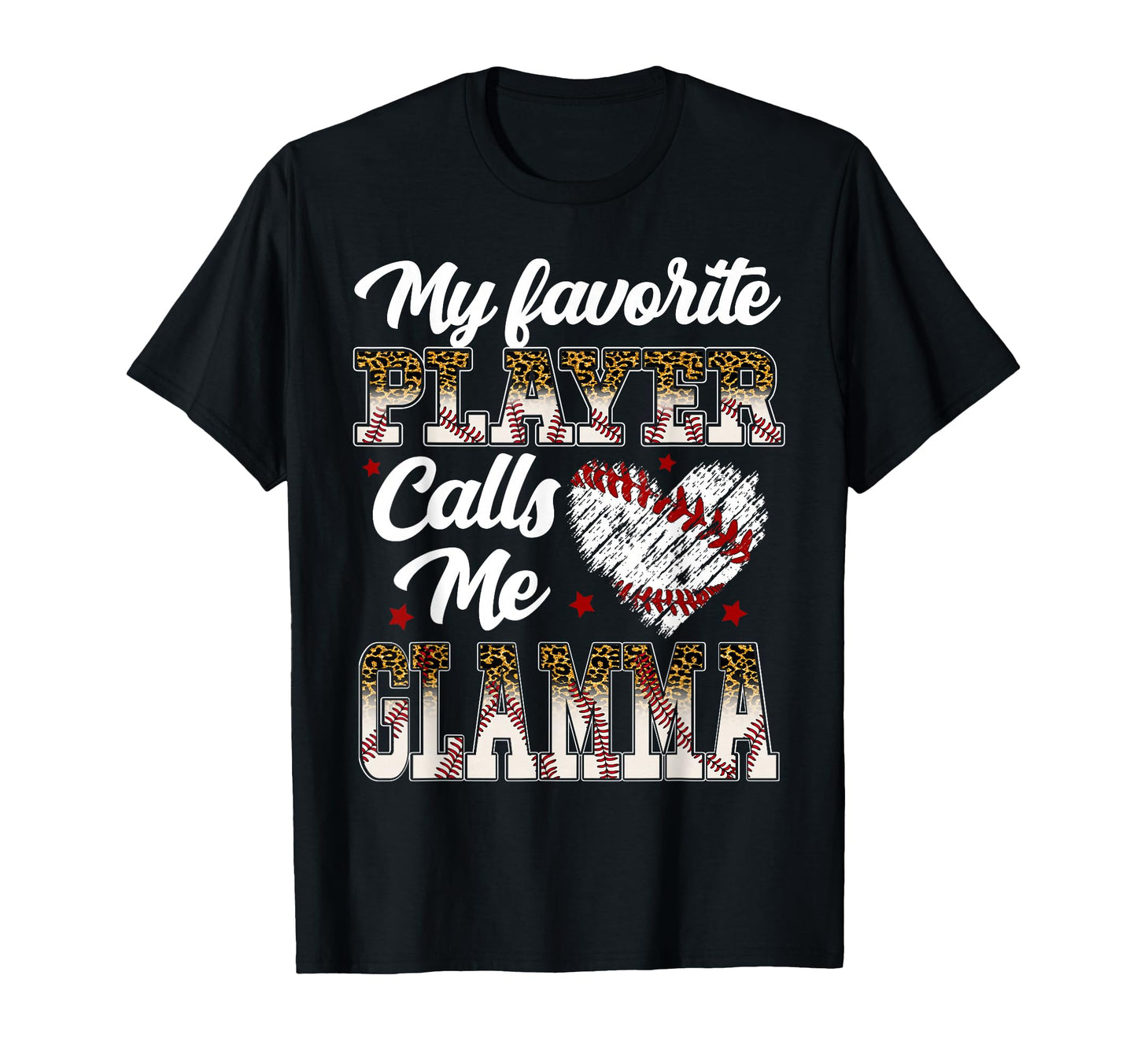 My Favorite Player Calls Me Glamma T-Shirt - Minimalist Print Unisex - T-Shirt, Sweatshirt, Hoodie