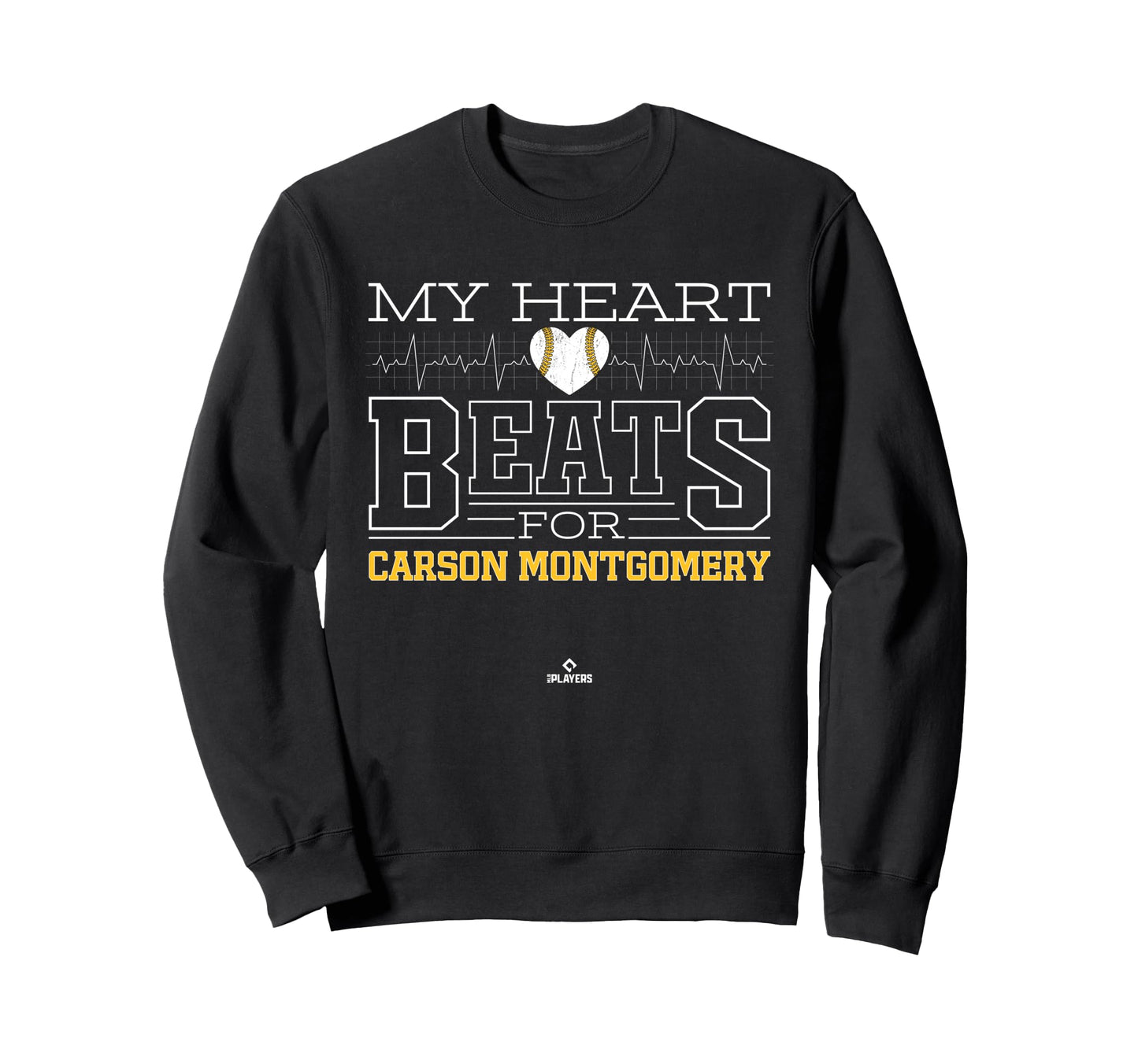 My Heart Beats Carson Montgomery Sweatshirt - Novelty Apparel for Adults - T-Shirt, Sweatshirt, Hoodie