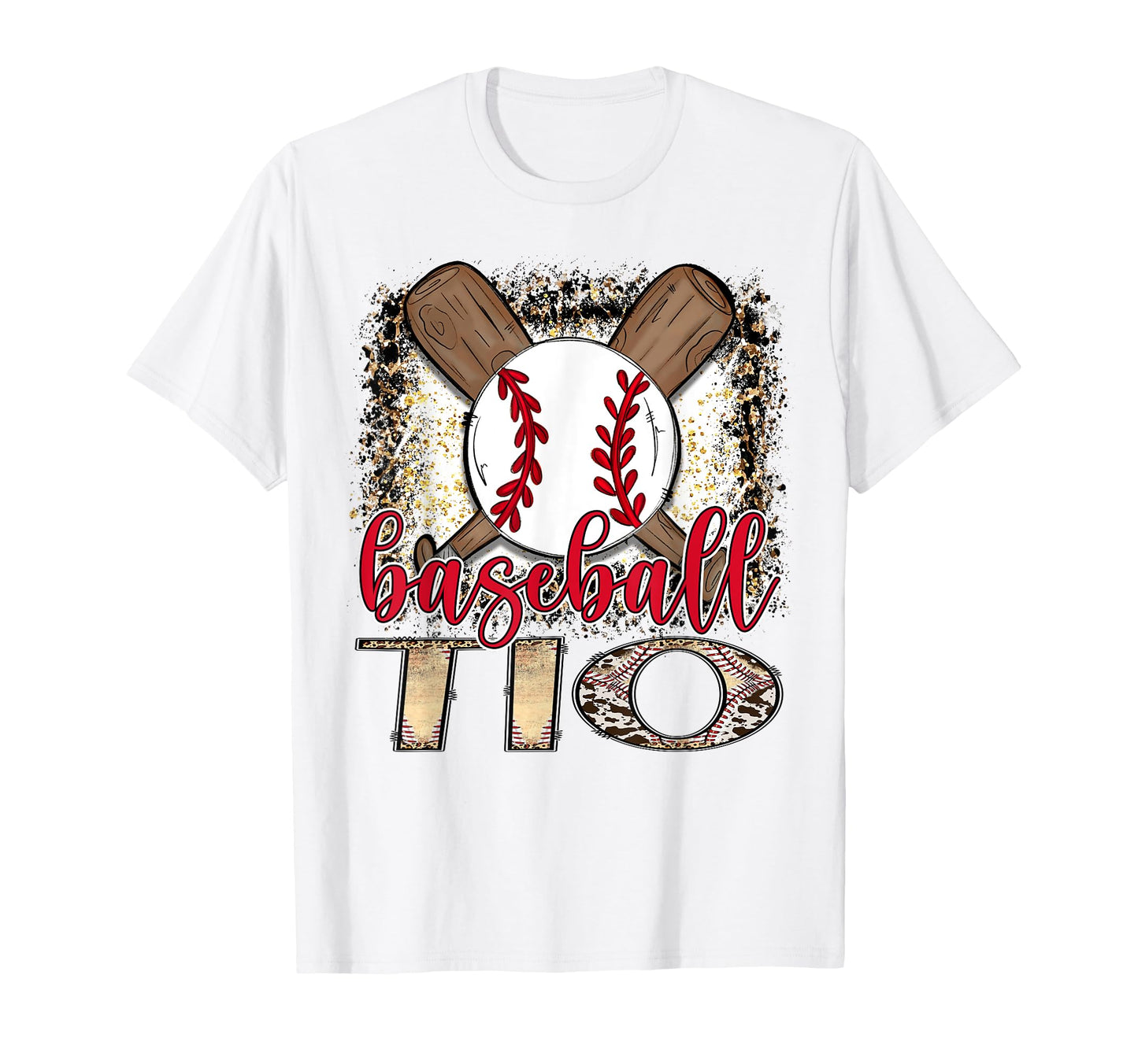 Baseball Tio Leopard Proud Ball Tio T-Shirt - Fun Novelty Design Men Women - T-Shirt, Sweatshirt, Hoodie