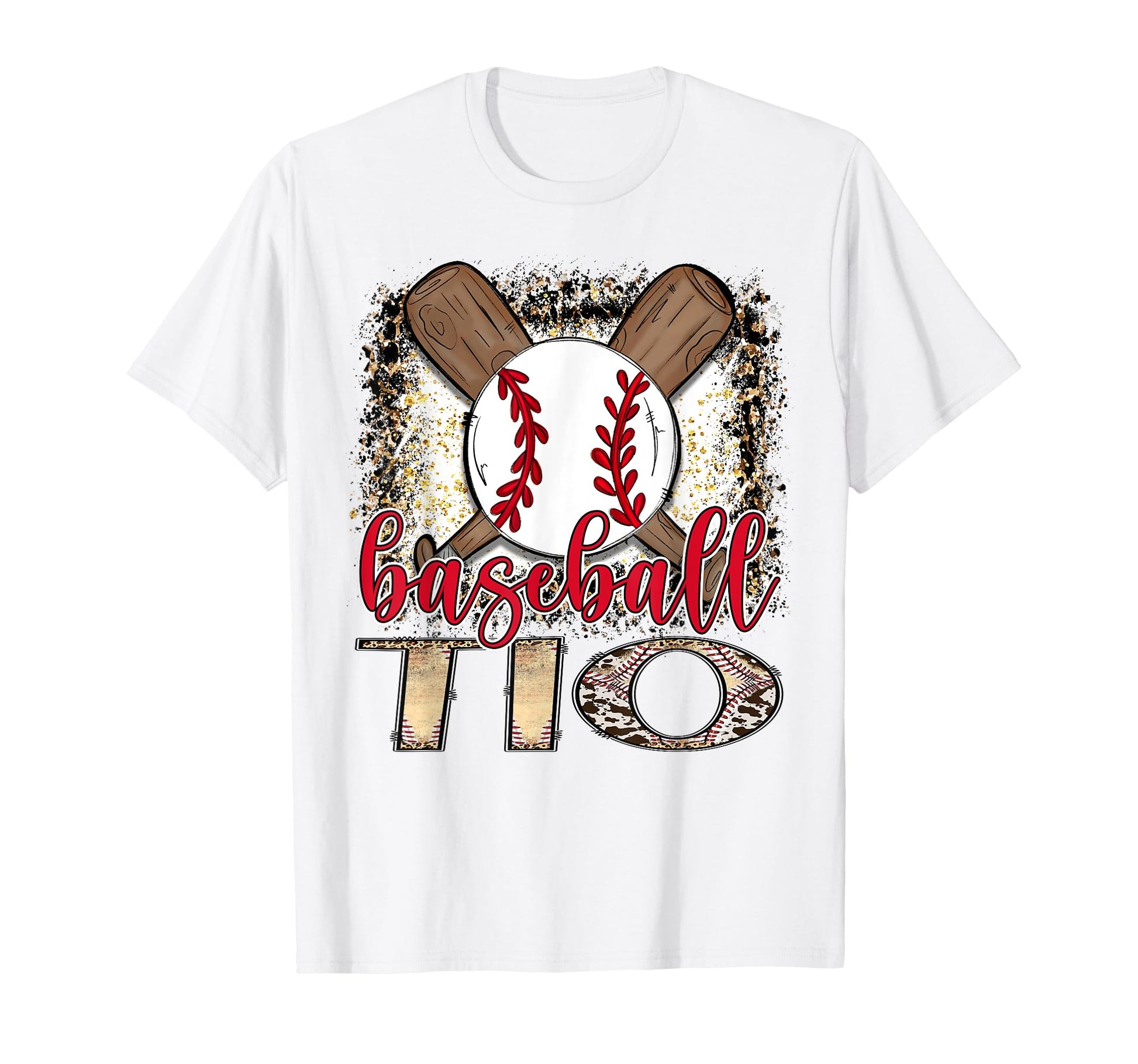 Baseball Tio Leopard Proud Ball Tio T-Shirt - Fun Novelty Design Men Women - T-Shirt, Sweatshirt, Hoodie
