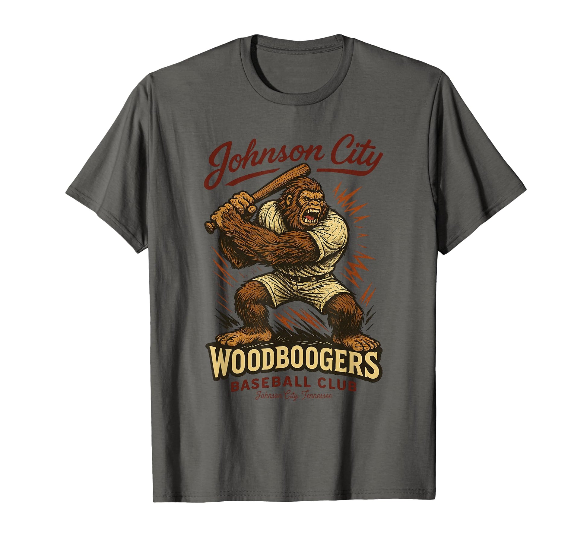 Johnson City Woodboogers Baseball Club T-Shirt - Streetwear Style Men Women - T-Shirt, Sweatshirt, Hoodie