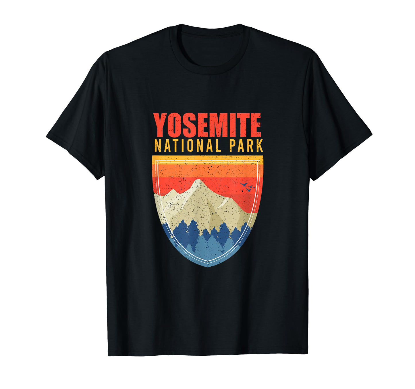 Yosemite Park Explore California T-Shirt - Aesthetic Graphic Men Women - T-Shirt, Sweatshirt, Hoodie