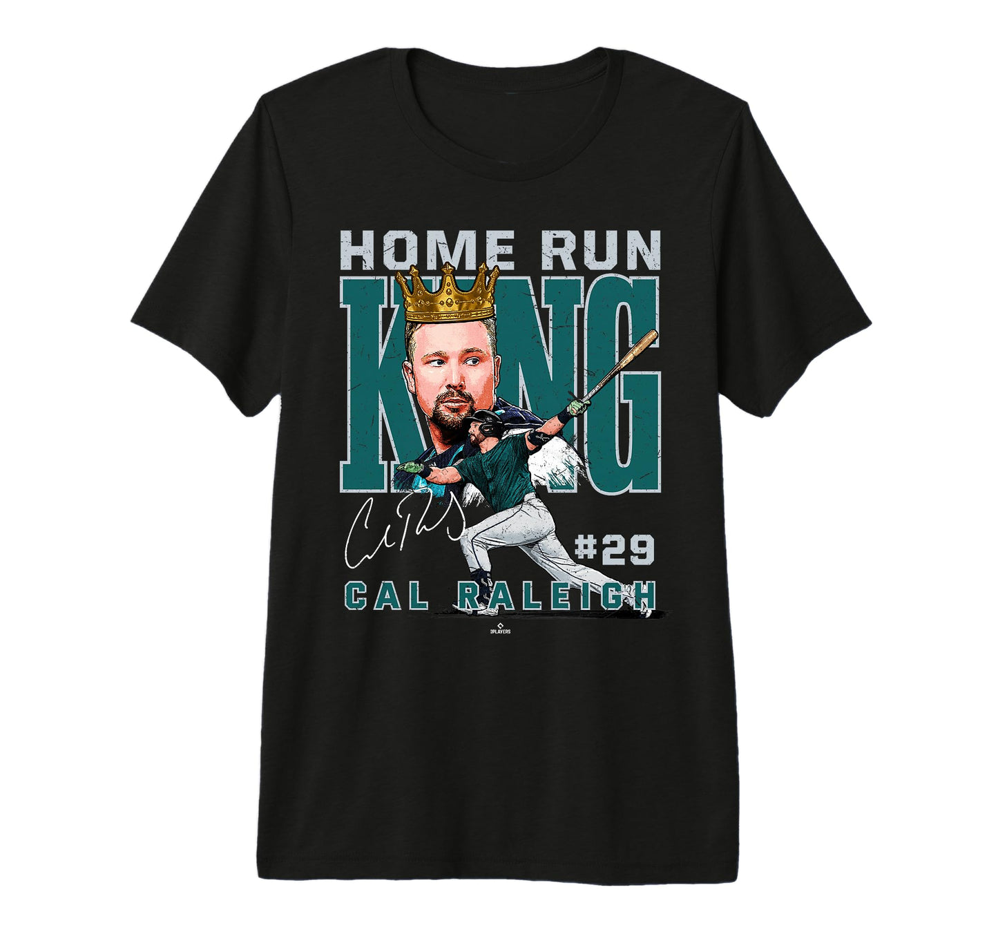 Home Run King Cal Raleigh T-Shirt - Casual Everyday Wear for Adults - T-Shirt, Sweatshirt, Hoodie
