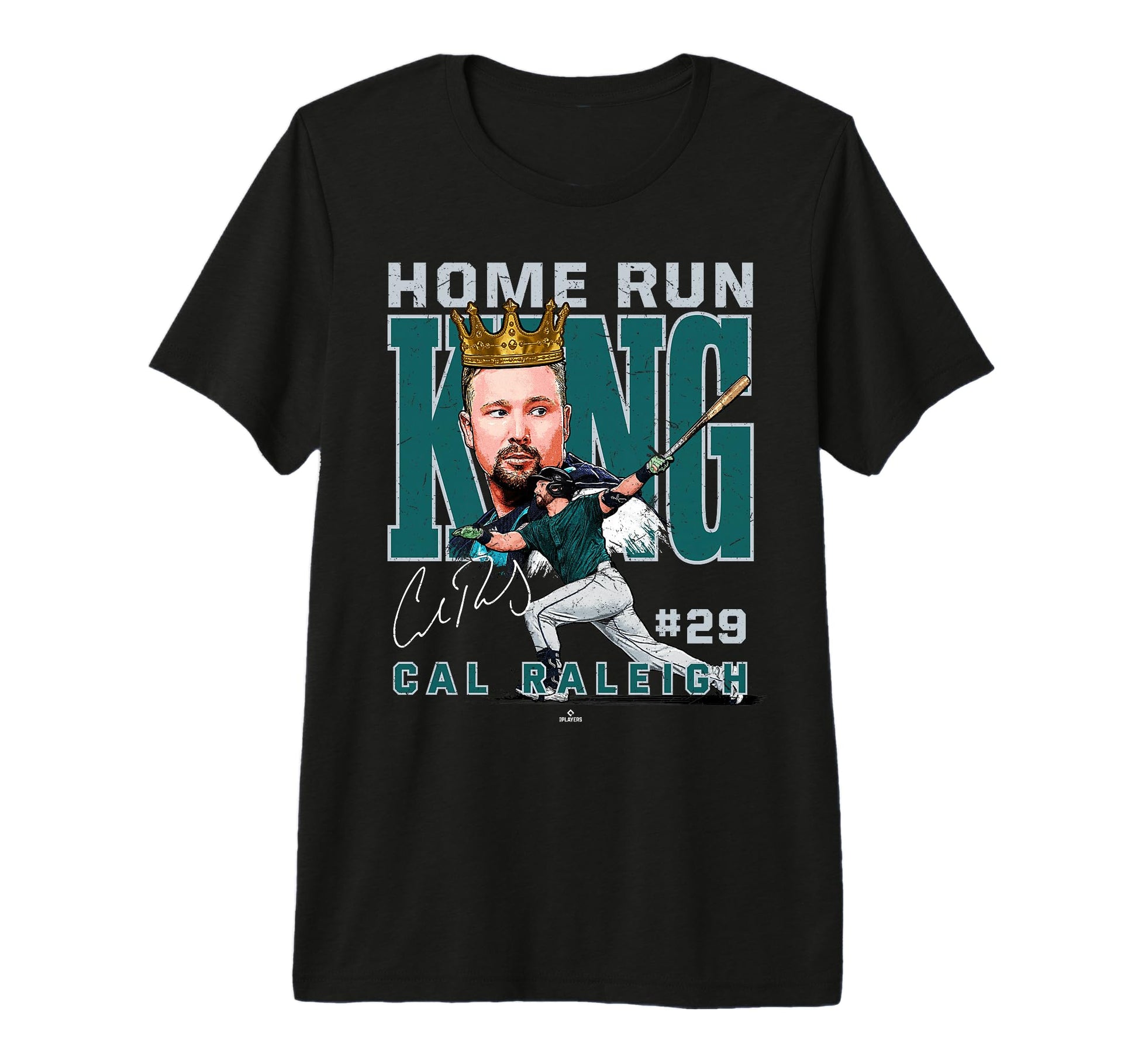 Home Run King Cal Raleigh T-Shirt - Casual Everyday Wear for Adults - T-Shirt, Sweatshirt, Hoodie