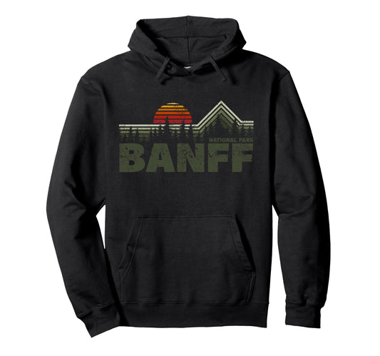Banff National Park Nature Hoodie - Novelty Apparel Men Women - T-Shirt, Sweatshirt, Hoodie
