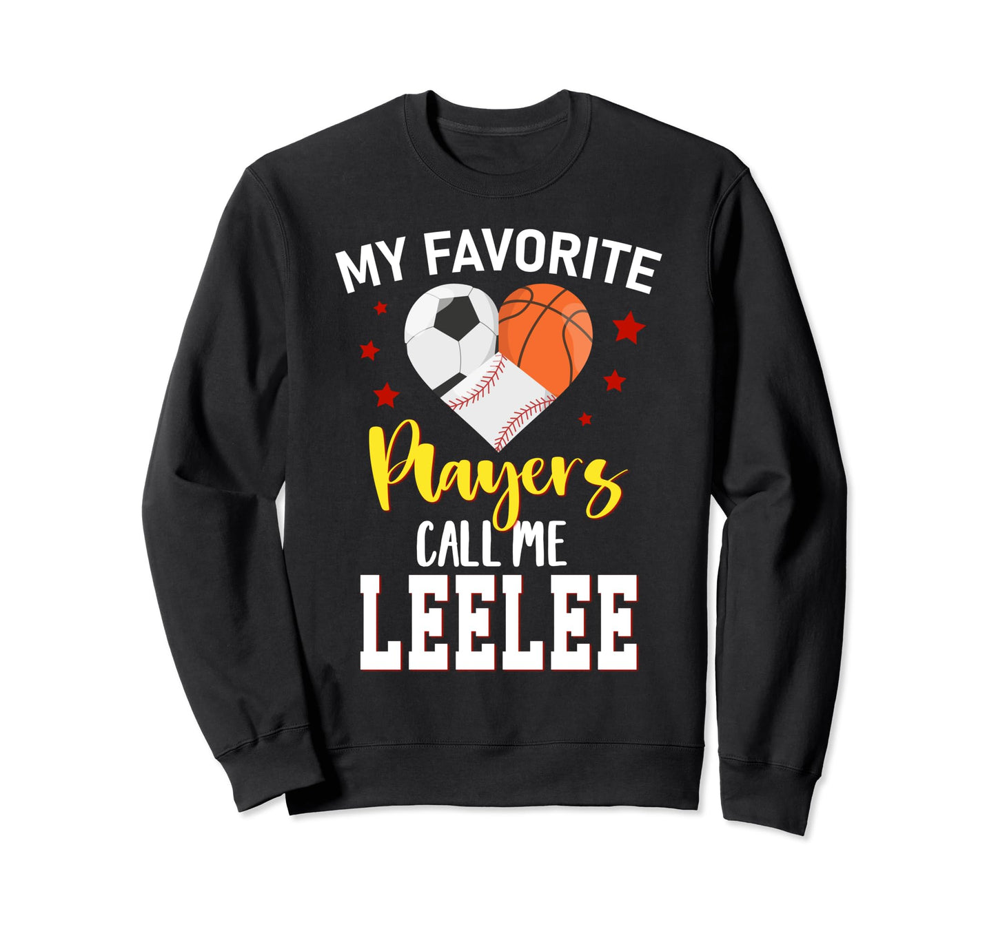 My Favorite Players Baseball Basketball Sweatshirt - Graphic Print Unisex - T-Shirt, Sweatshirt, Hoodie