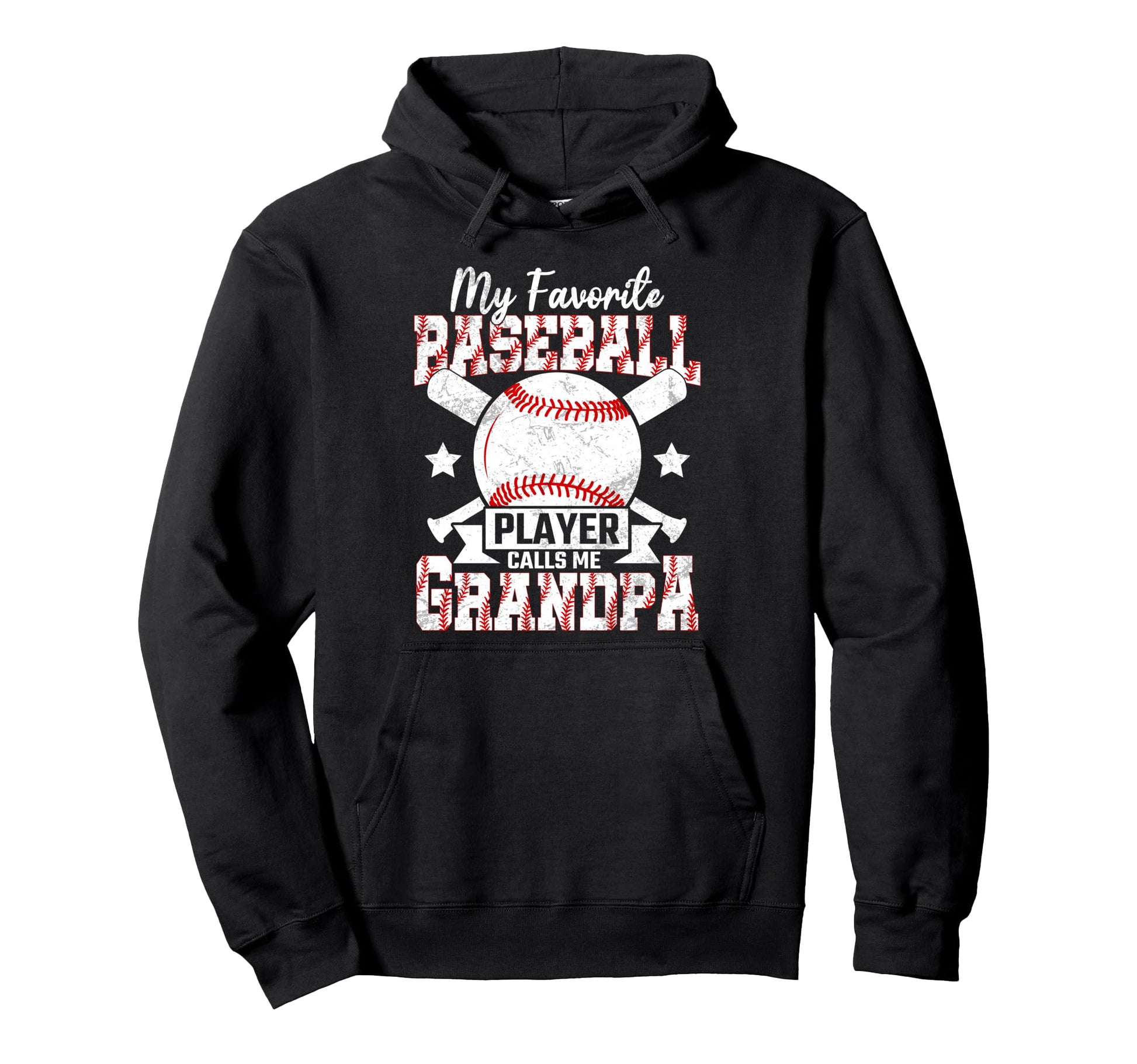 Fathers Day My Favorite Baseball Hoodie - Novelty Apparel for Adults - T-Shirt, Sweatshirt, Hoodie