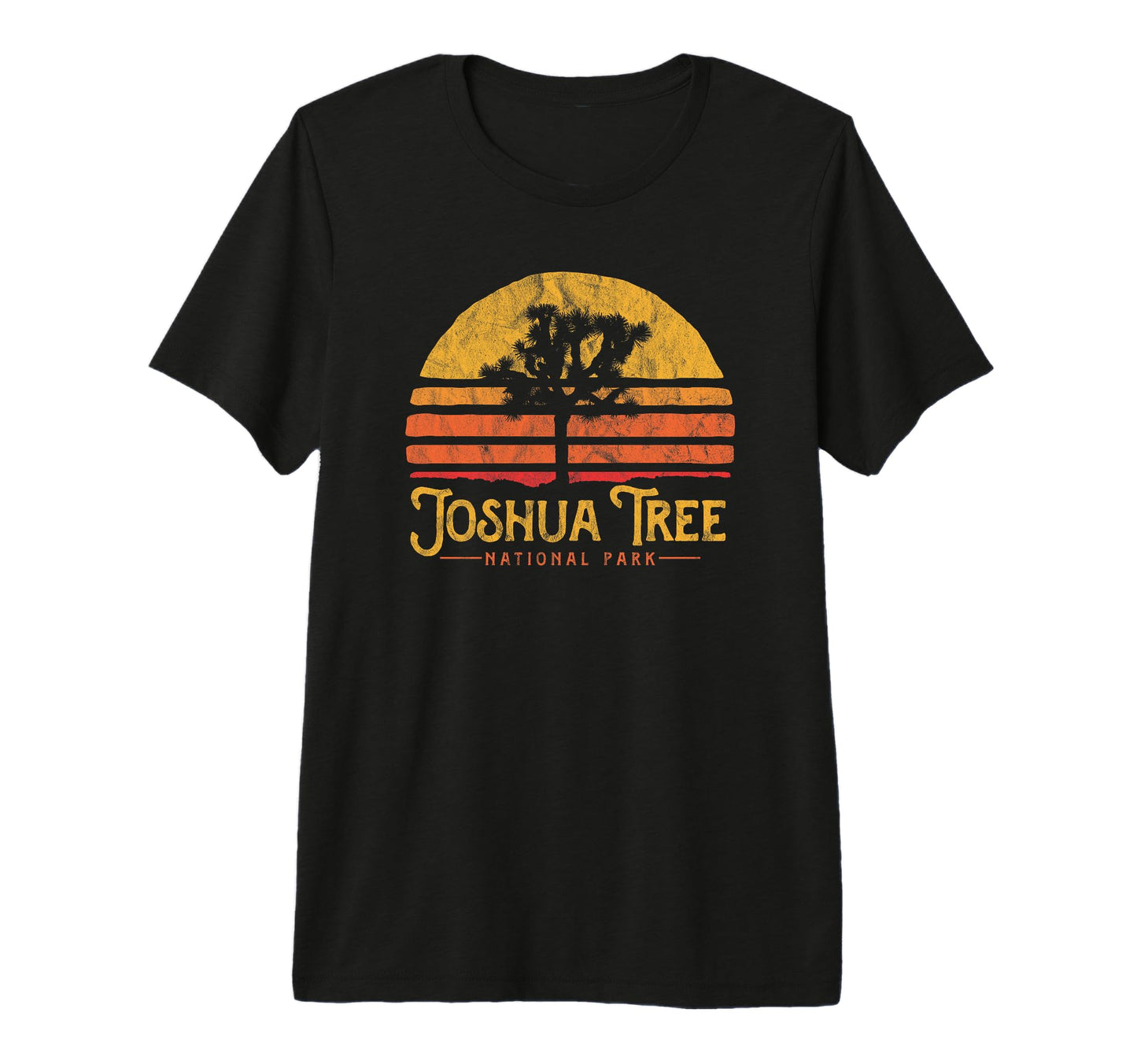 Joshua Tree National Park Tri Blend T-Shirt - Fun Novelty Design Unisex - T-Shirt, Sweatshirt, Hoodie