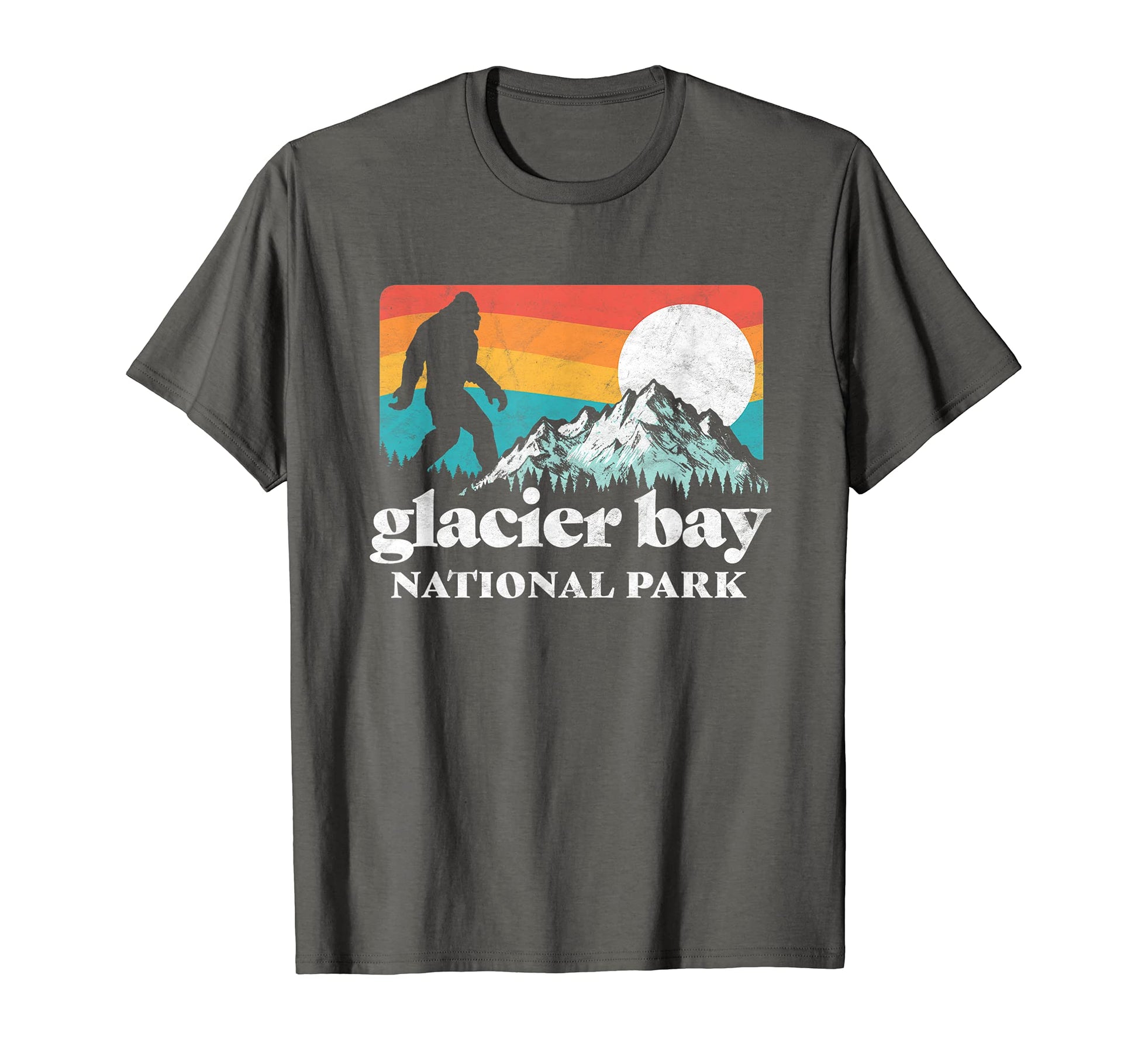 Glacier Bay National Park Bigfoot T-Shirt - Novelty Apparel for Adults - T-Shirt, Sweatshirt, Hoodie