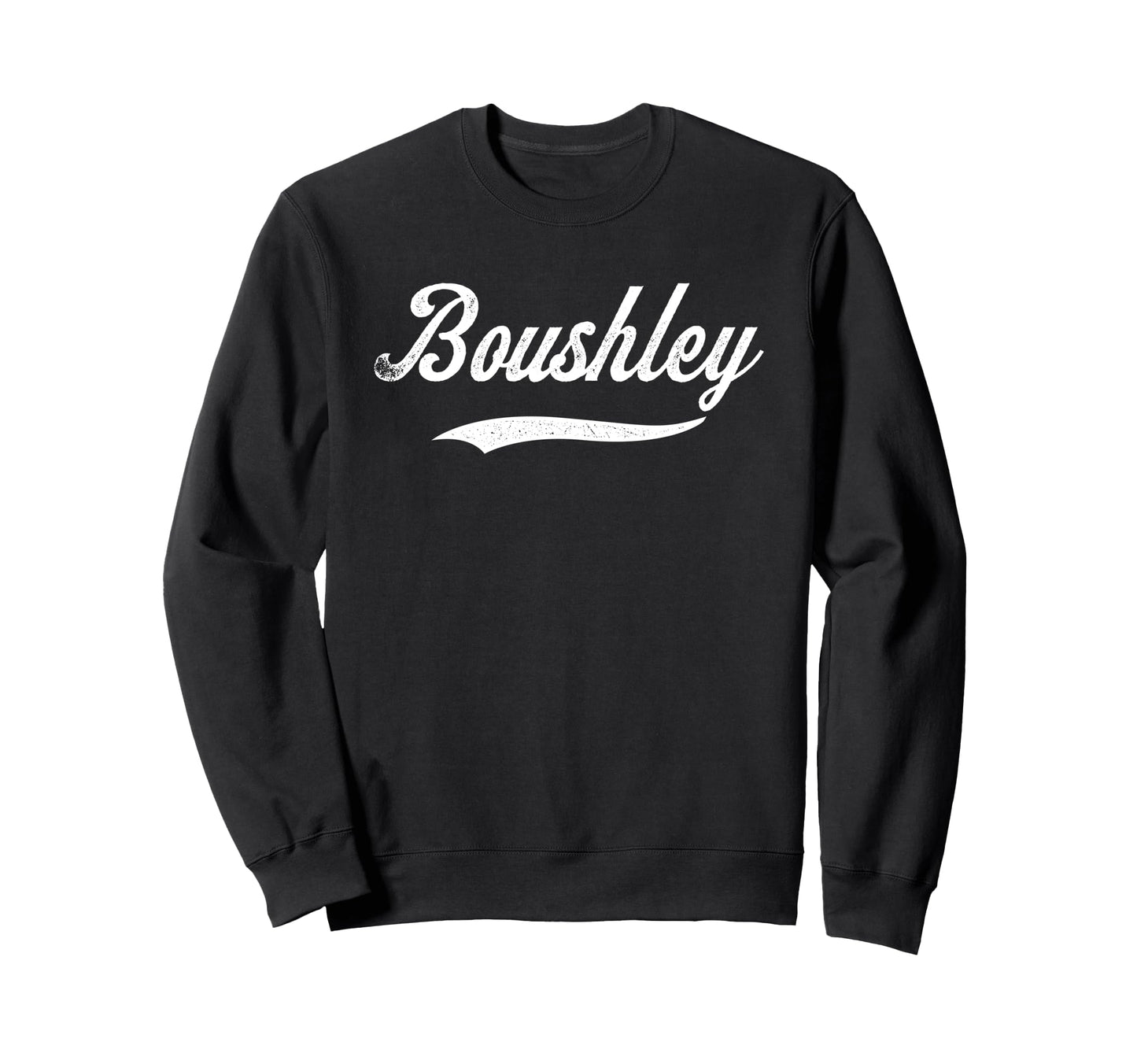 Distressed Script Caleb Boushley Sweatshirt - Novelty Apparel Men Women - T-Shirt, Sweatshirt, Hoodie
