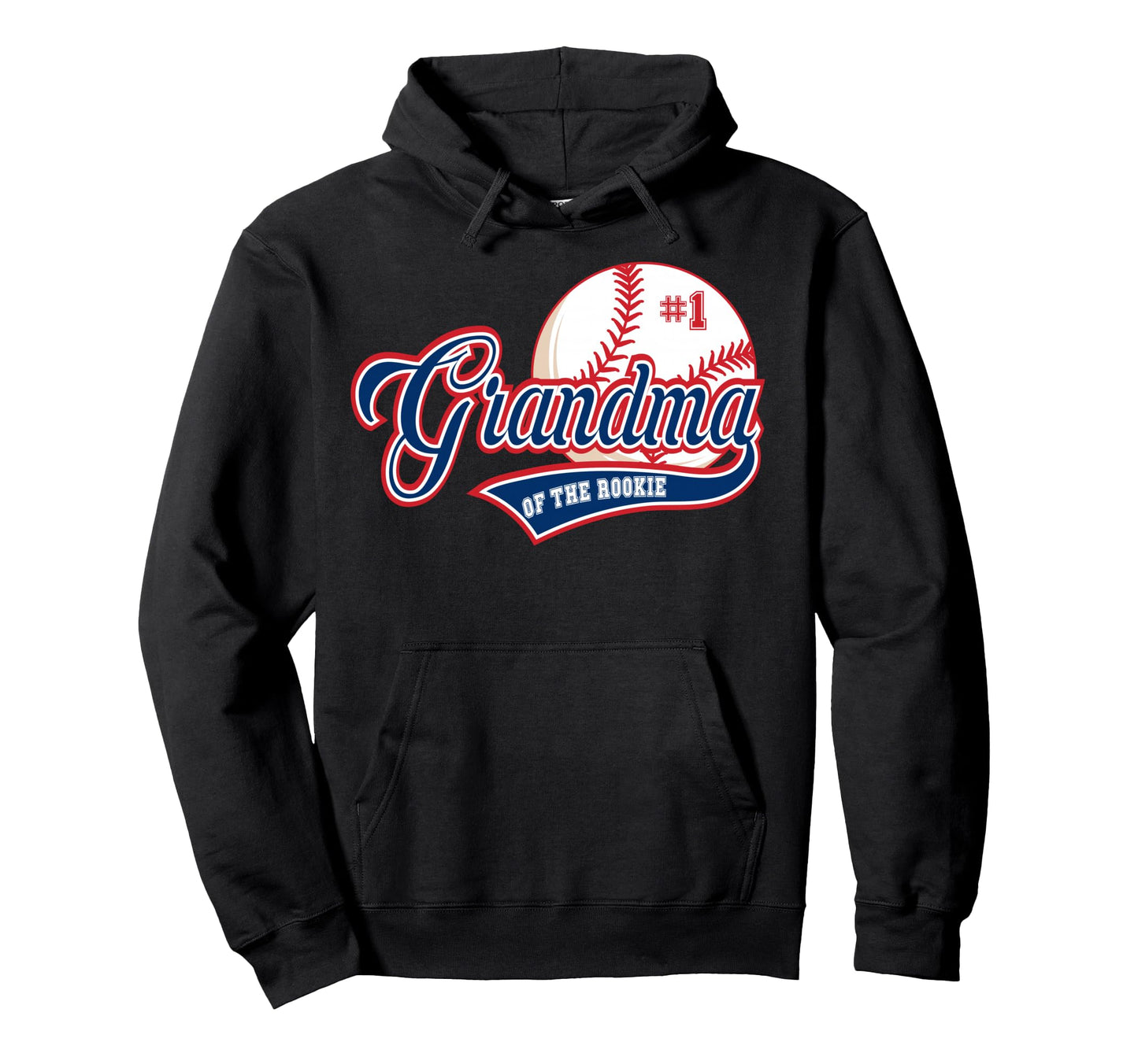 Grandma Rookie Year 1St Birthday Hoodie - Aesthetic Graphic for Adults - T-Shirt, Sweatshirt, Hoodie