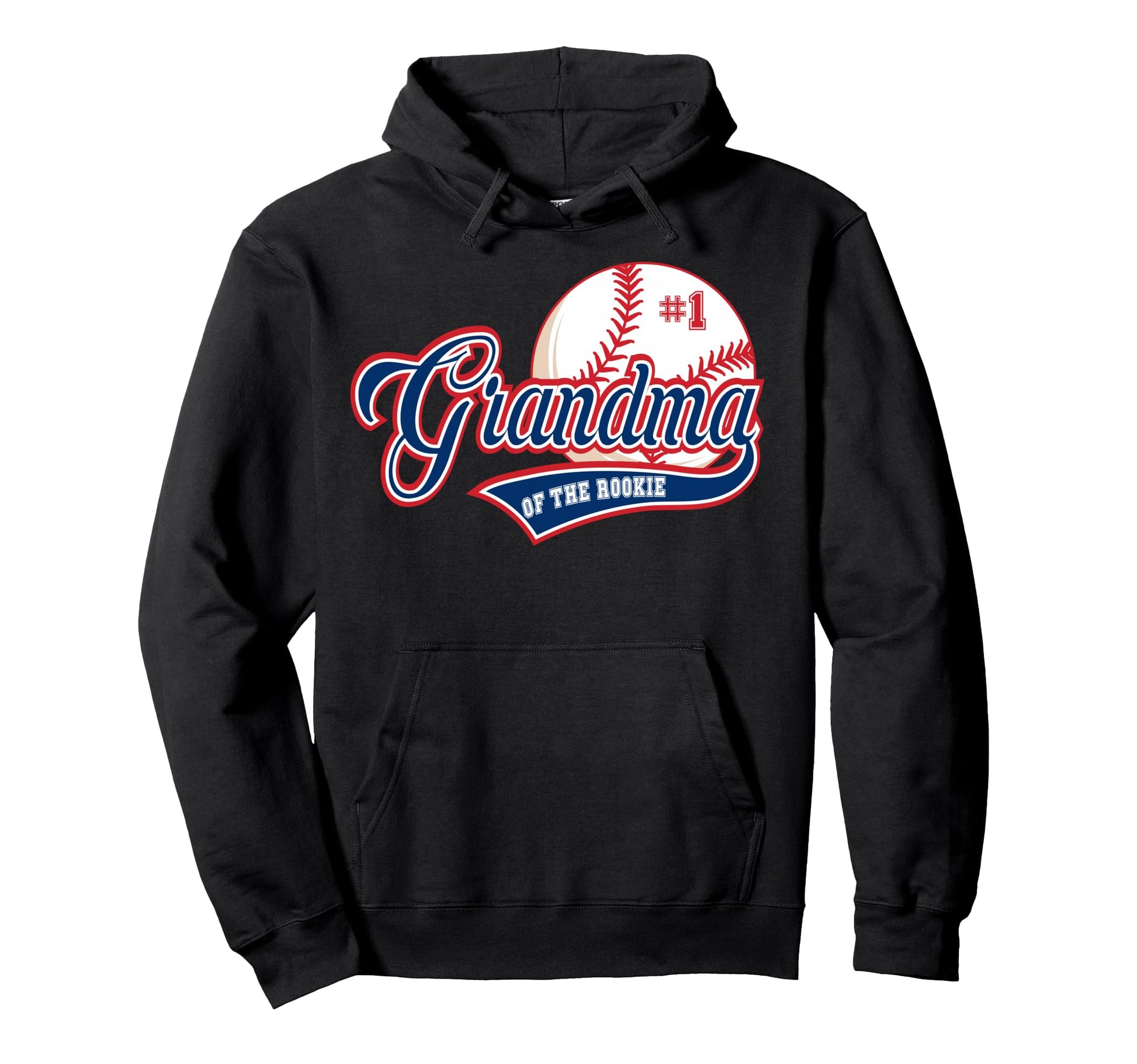 Grandma Rookie Year 1St Birthday Hoodie - Aesthetic Graphic for Adults - T-Shirt, Sweatshirt, Hoodie