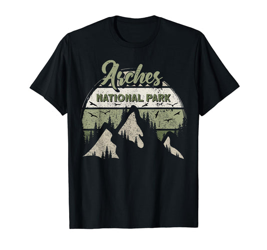 Arches National Park Us Arches T-Shirt - Fun Novelty Design for Adults - T-Shirt, Sweatshirt, Hoodie