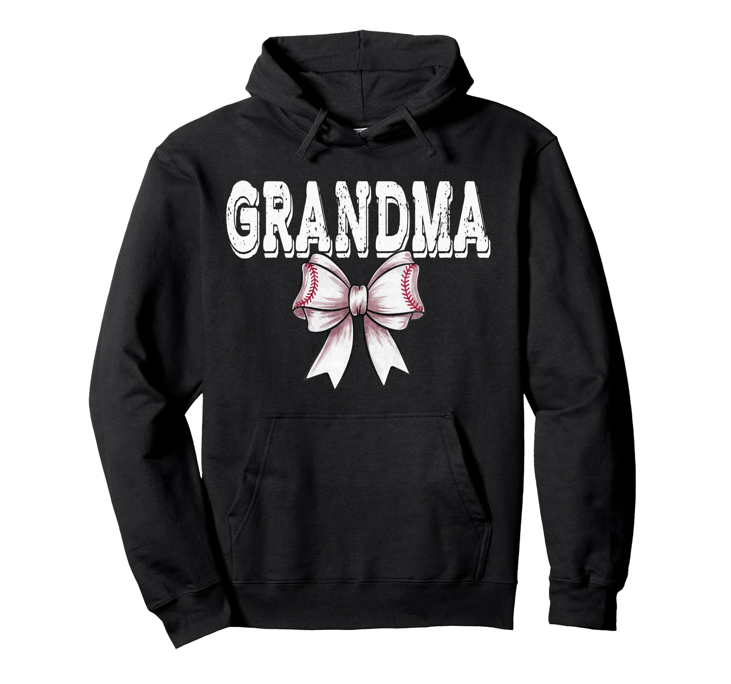 Coquette Baseball Bow Mom Sister Hoodie - Custom Art Print Men Women - T-Shirt, Sweatshirt, Hoodie
