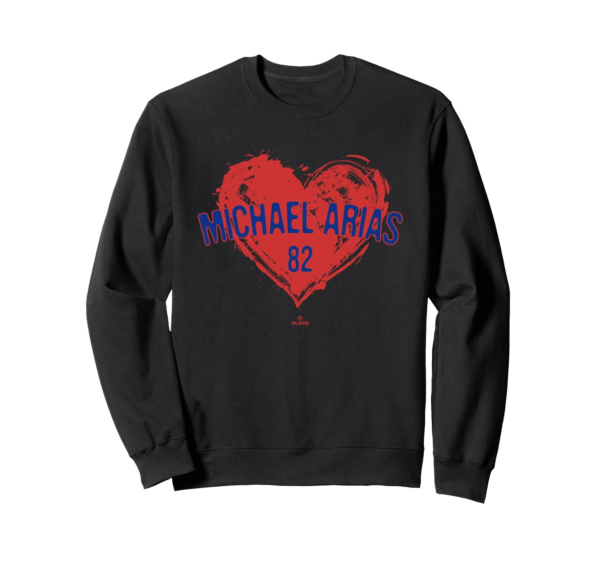 Distressed Heart Michael Arias Sweatshirt - Graphic Print Men Women - T-Shirt, Sweatshirt, Hoodie