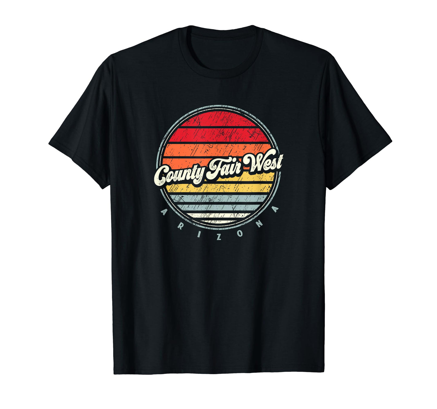 County Fair West Home State 70S T-Shirt - Streetwear Style for Adults - T-Shirt, Sweatshirt, Hoodie