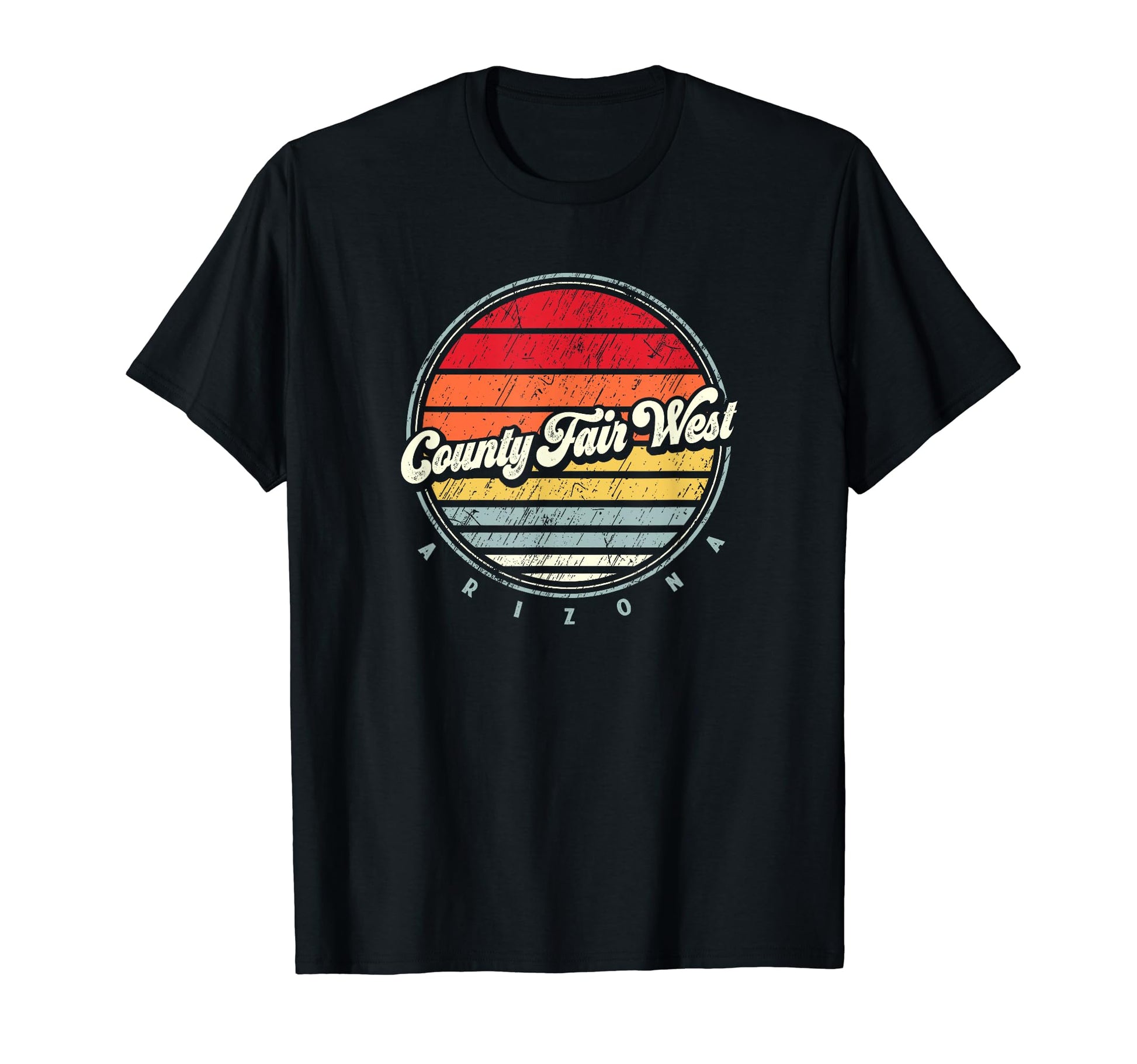 County Fair West Home State 70S T-Shirt - Streetwear Style for Adults - T-Shirt, Sweatshirt, Hoodie
