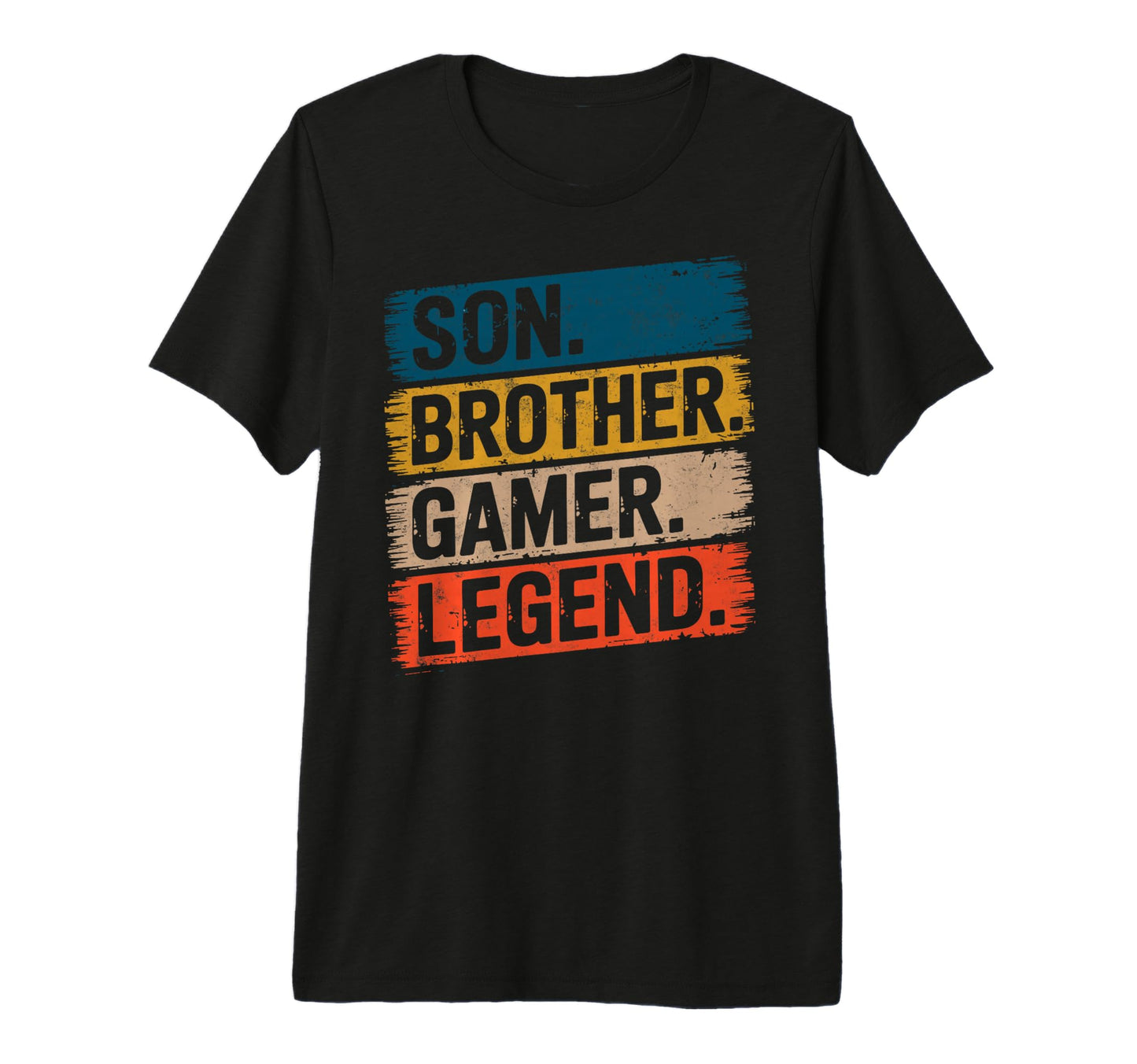 Son Brother Gamer Legend Video Game T-Shirt - Casual Everyday Wear Unisex - T-Shirt, Sweatshirt, Hoodie