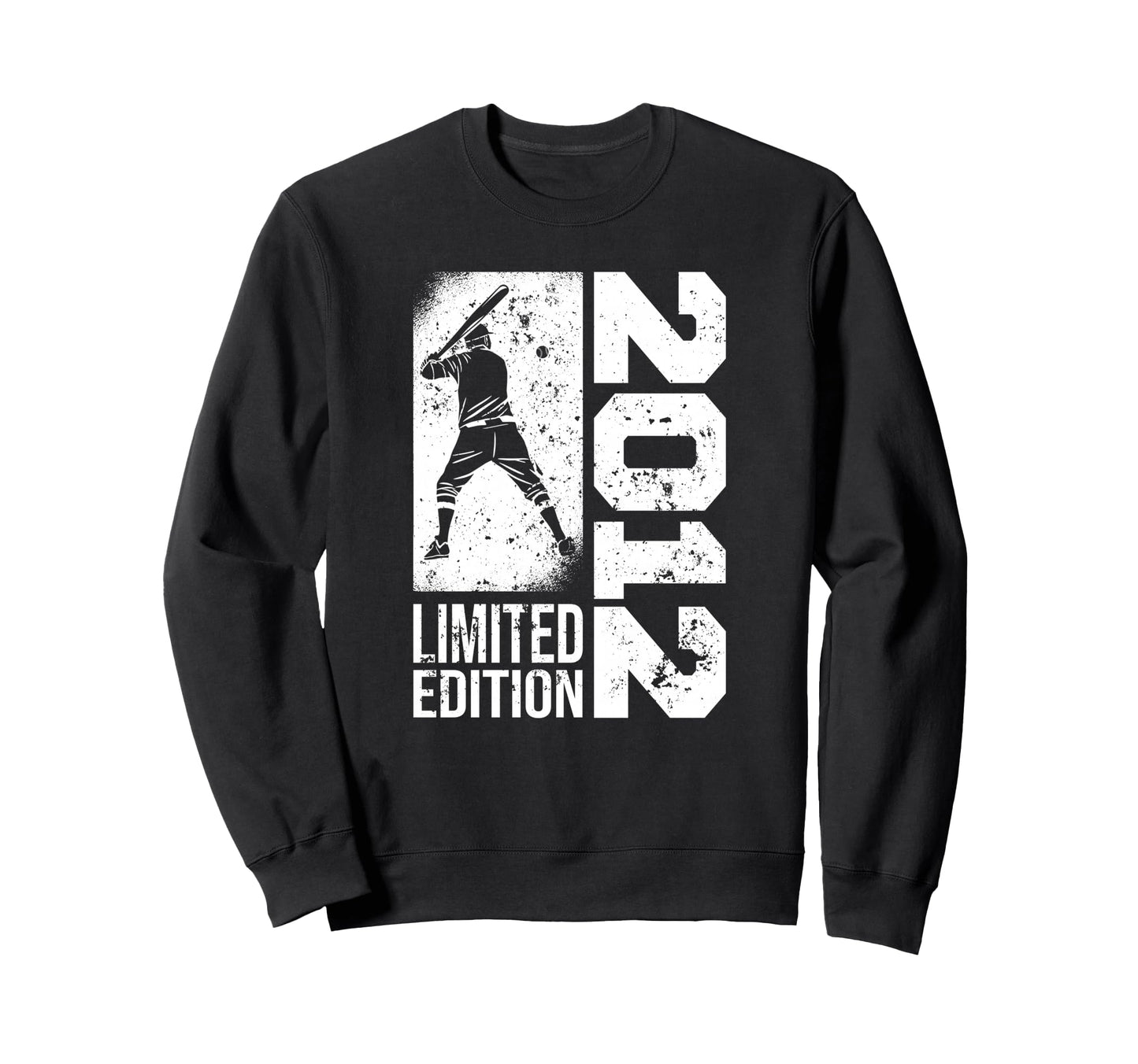 Baseball Player Born 2012 Birthday Sweatshirt - Unique Graphic Unisex - T-Shirt, Sweatshirt, Hoodie