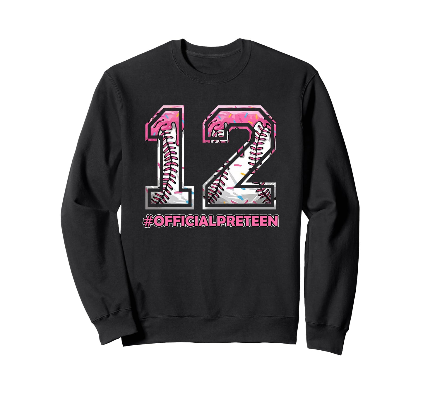 12Th Birthday Baseball Drip Ice Sweatshirt - Streetwear Style Men Women - T-Shirt, Sweatshirt, Hoodie