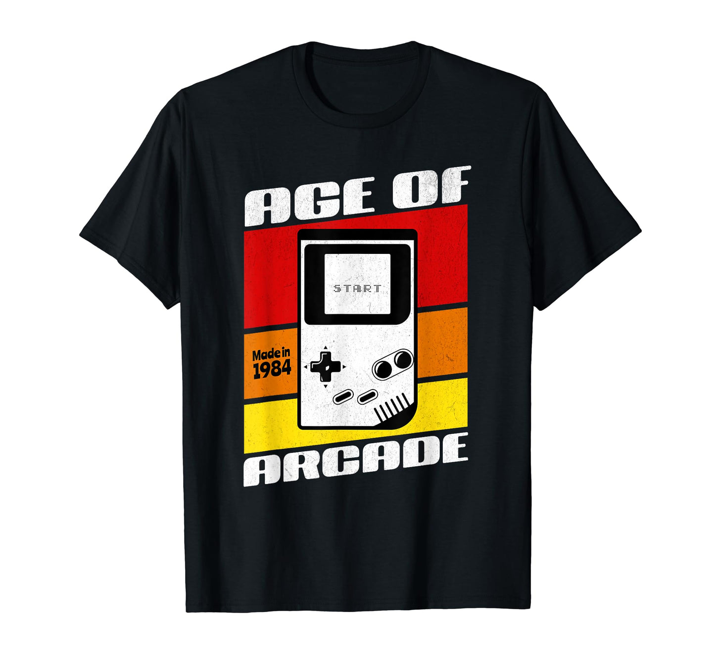 Age Arcade 1984 Gaming Handheld T-Shirt - Fun Novelty Design Men Women - T-Shirt, Sweatshirt, Hoodie