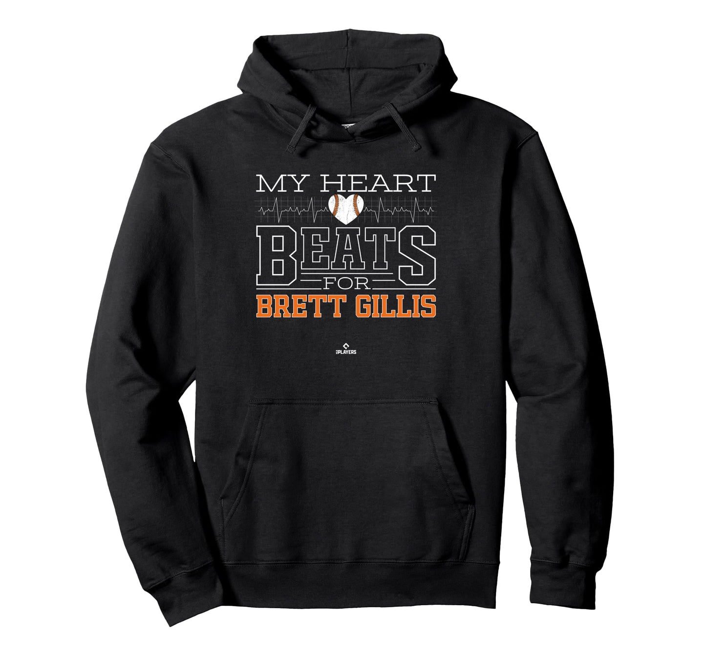 My Heart Beats Brett Gillis Prospect Hoodie - Fun Novelty Design Unisex - T-Shirt, Sweatshirt, Hoodie