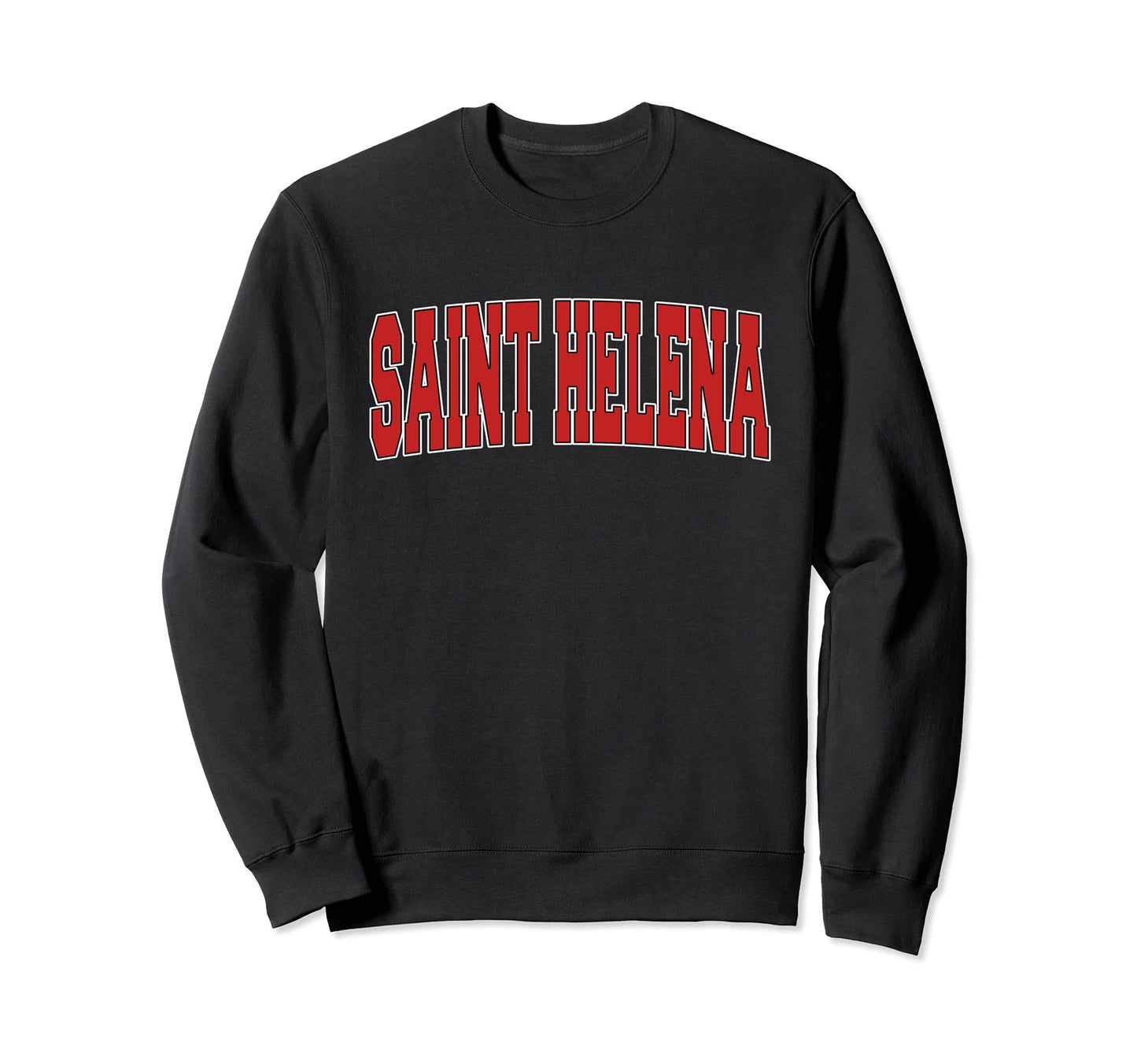 Saint Helena Ca California Varsity Sweatshirt - Minimalist Print Men Women - T-Shirt, Sweatshirt, Hoodie