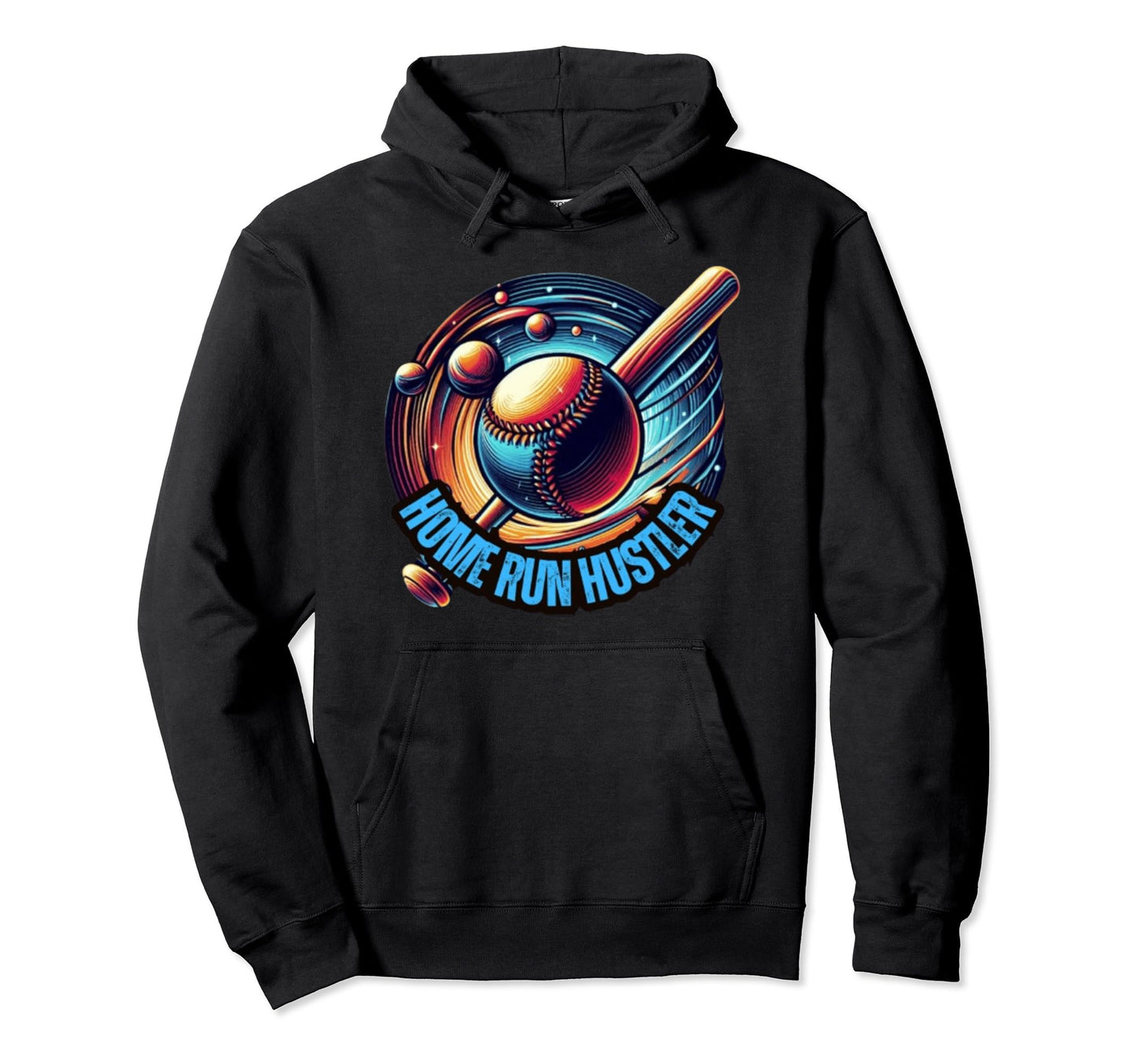 Home Run Hustler Hoodie - Custom Art Print Men Women - T-Shirt, Sweatshirt, Hoodie