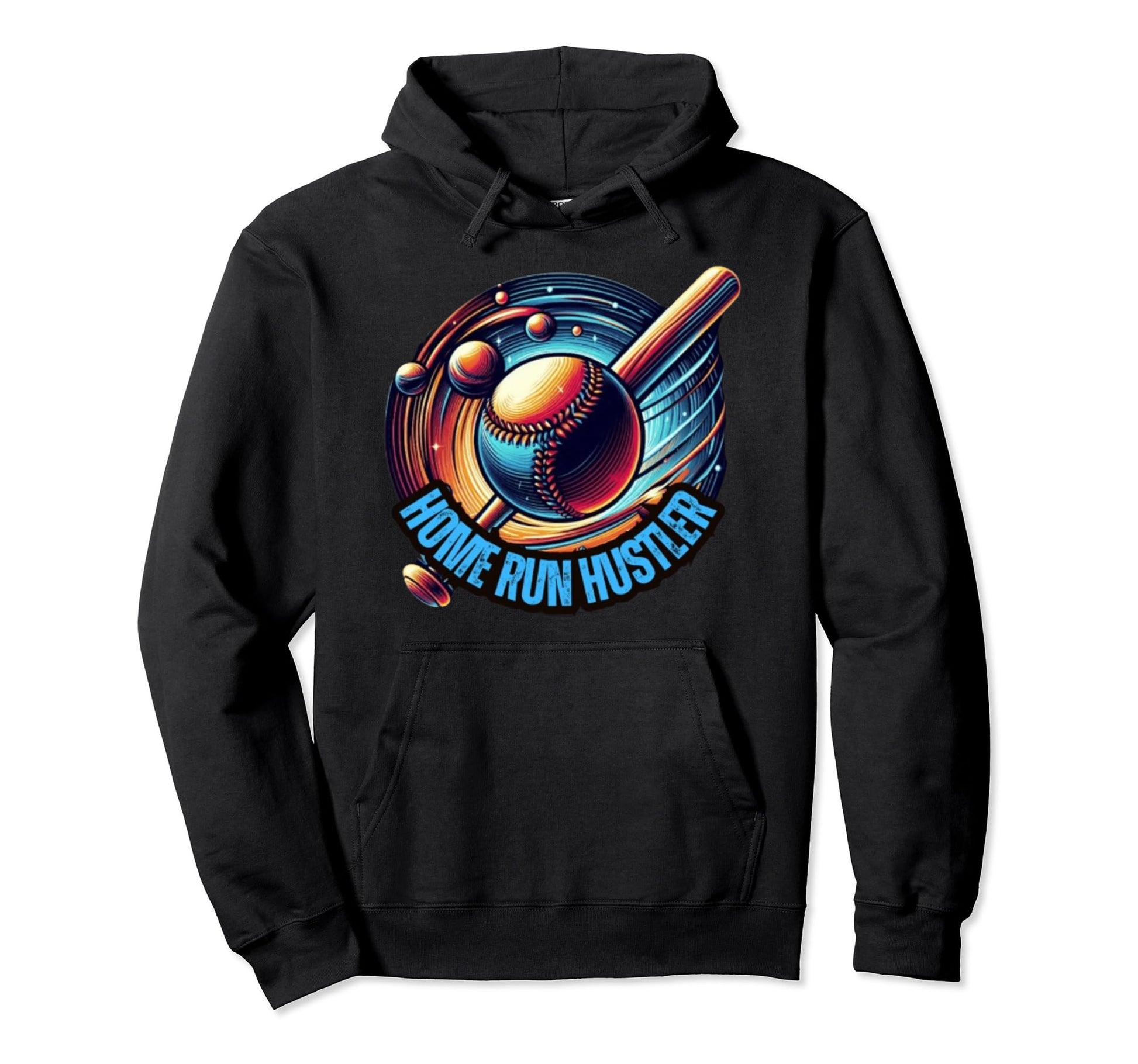 Home Run Hustler Hoodie - Custom Art Print Men Women - T-Shirt, Sweatshirt, Hoodie