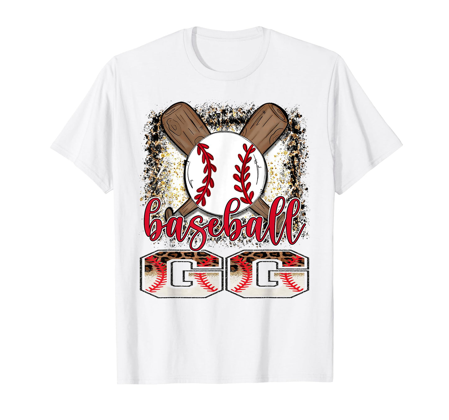 Baseball Gg Leopard Proud Ball Gg T-Shirt - Streetwear Style Men Women - T-Shirt, Sweatshirt, Hoodie