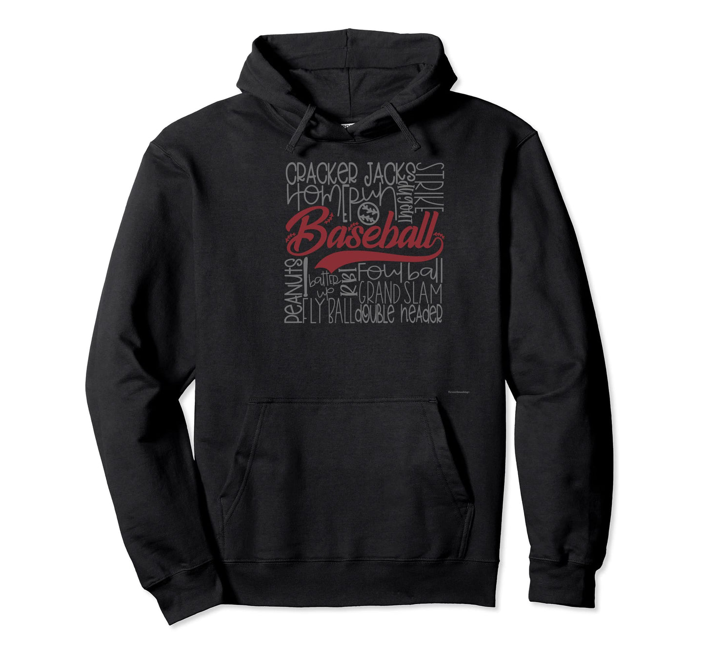 Baseball Fun Shirts Grand Slam Hoodie - Minimalist Print for Adults - T-Shirt, Sweatshirt, Hoodie