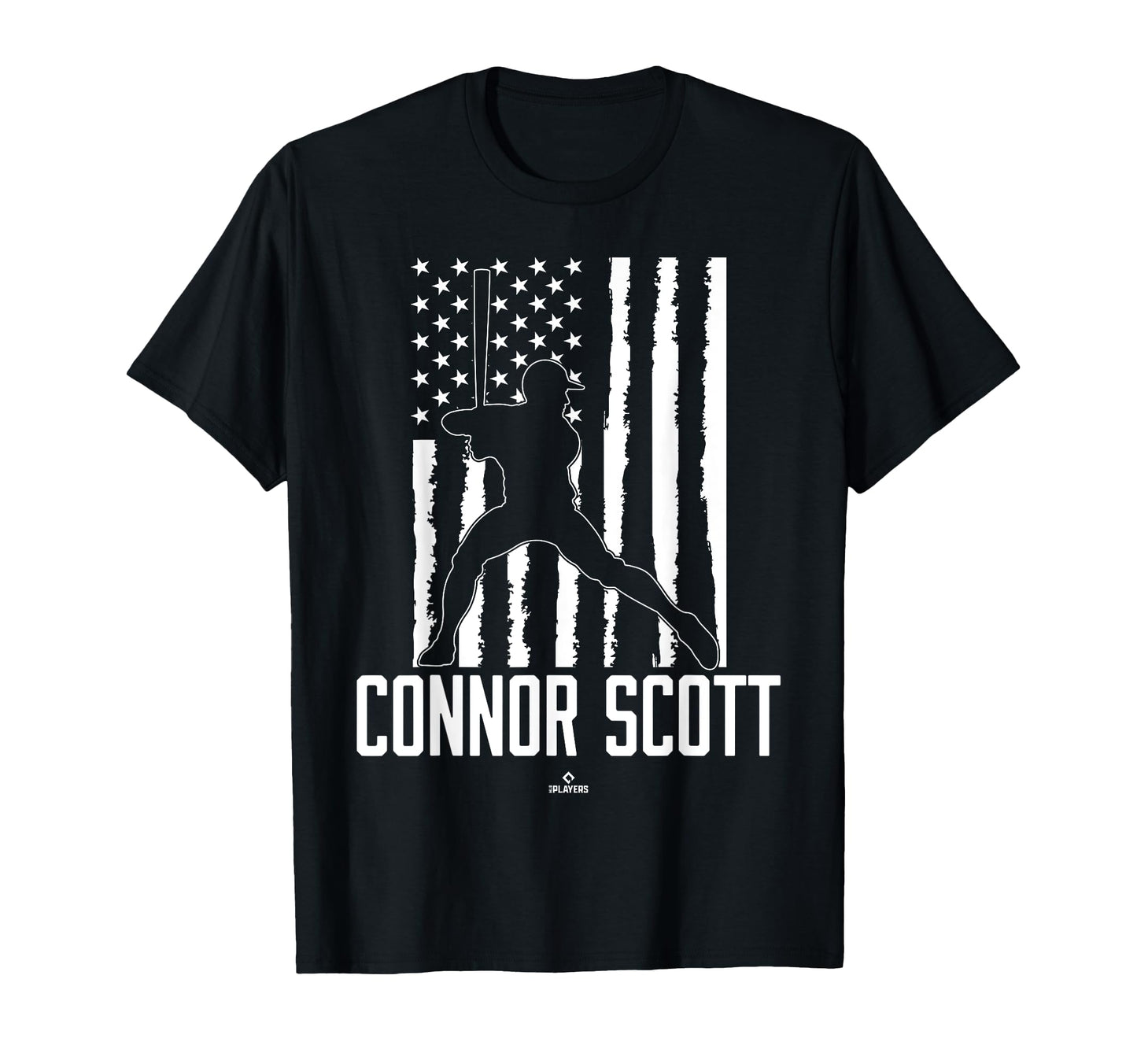 Distressed Flag Swing Connor Scott T-Shirt - Graphic Print Men Women - T-Shirt, Sweatshirt, Hoodie