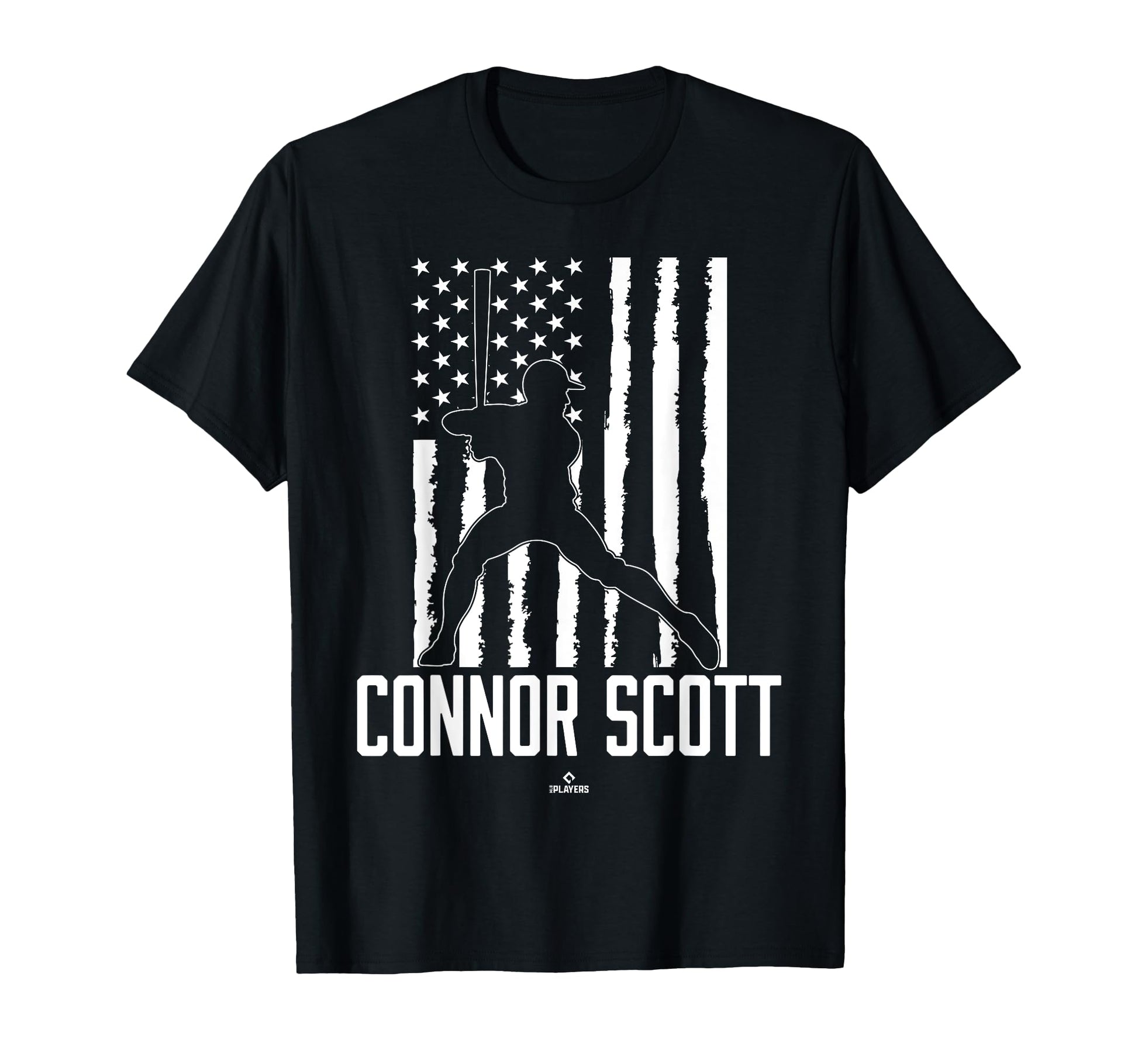 Distressed Flag Swing Connor Scott T-Shirt - Graphic Print Men Women - T-Shirt, Sweatshirt, Hoodie