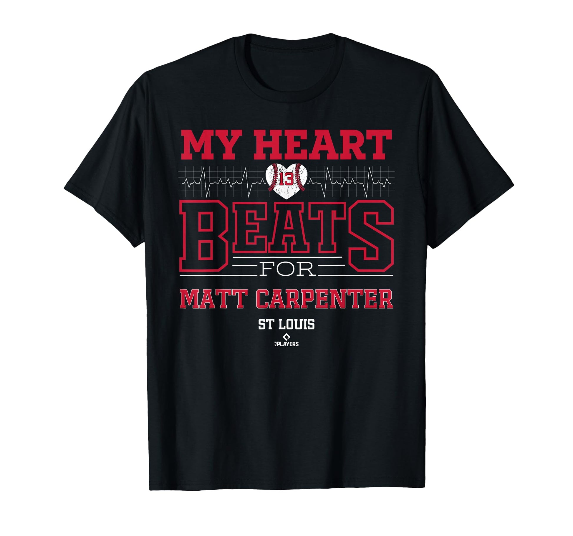 My Heart Beats Matt Carpenter St T-Shirt - Aesthetic Graphic Men Women - T-Shirt, Sweatshirt, Hoodie