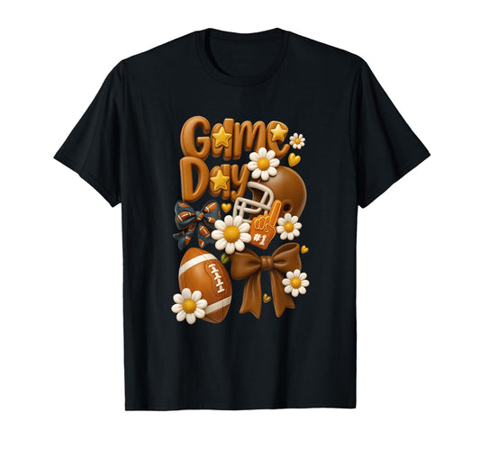 America Game Day Preppy Football T-Shirt - Unique Graphic for Adults - T-Shirt, Sweatshirt, Hoodie