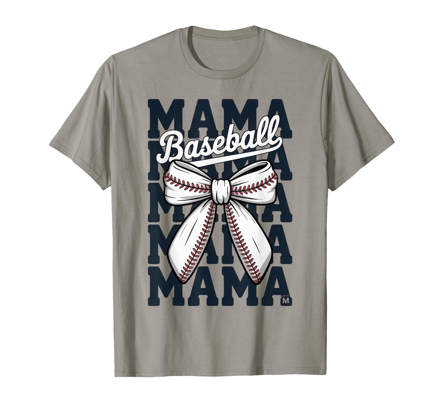 Baseball Mama Coquette Bow T Shir T Hoodie - Graphic Print Unisex - T-Shirt, Sweatshirt, Hoodie