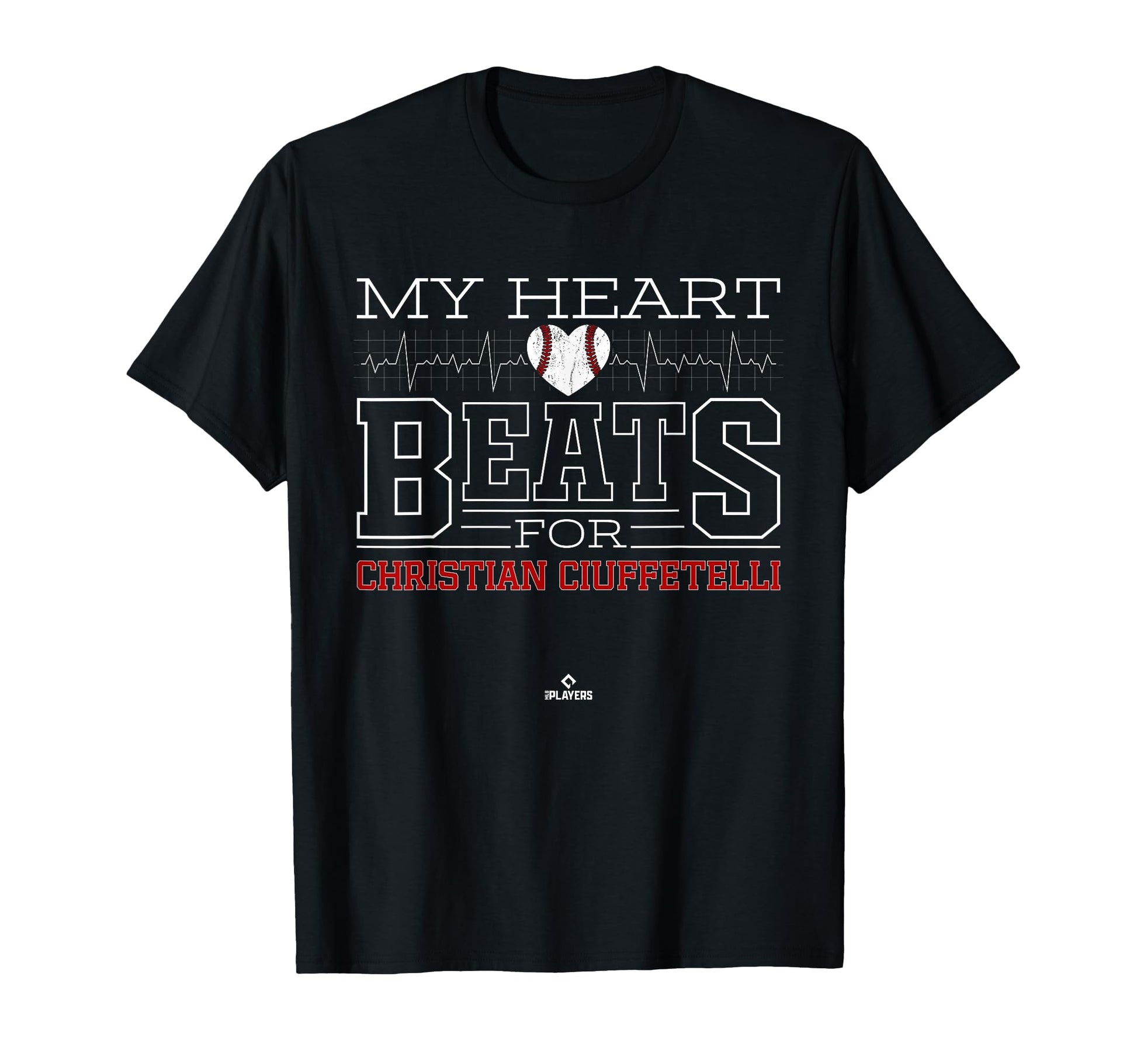 My Heart Beats Christian Ciuffetelli T-Shirt - Graphic Print Unisex - T-Shirt, Sweatshirt, Hoodie