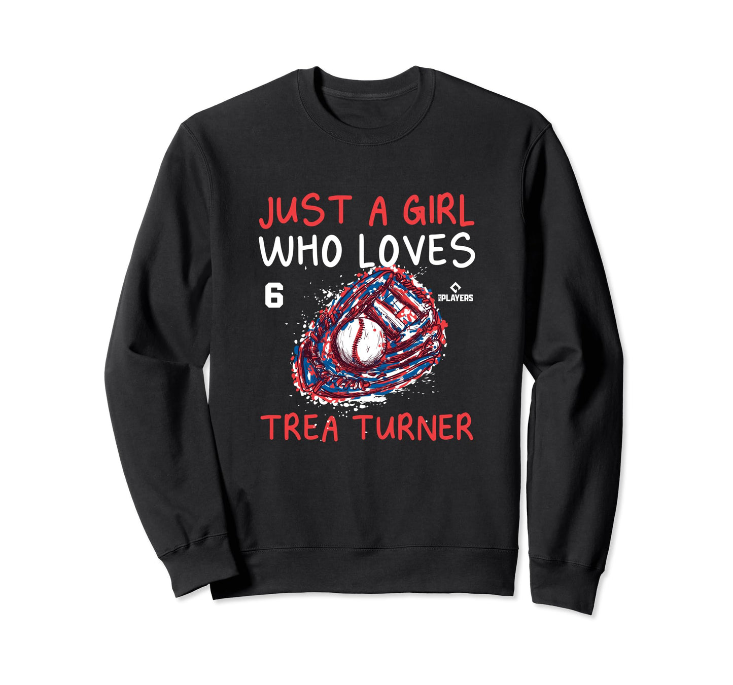 Who Loves Trea Turner Los Angeles Sweatshirt - Novelty Apparel for Adults - T-Shirt, Sweatshirt, Hoodie