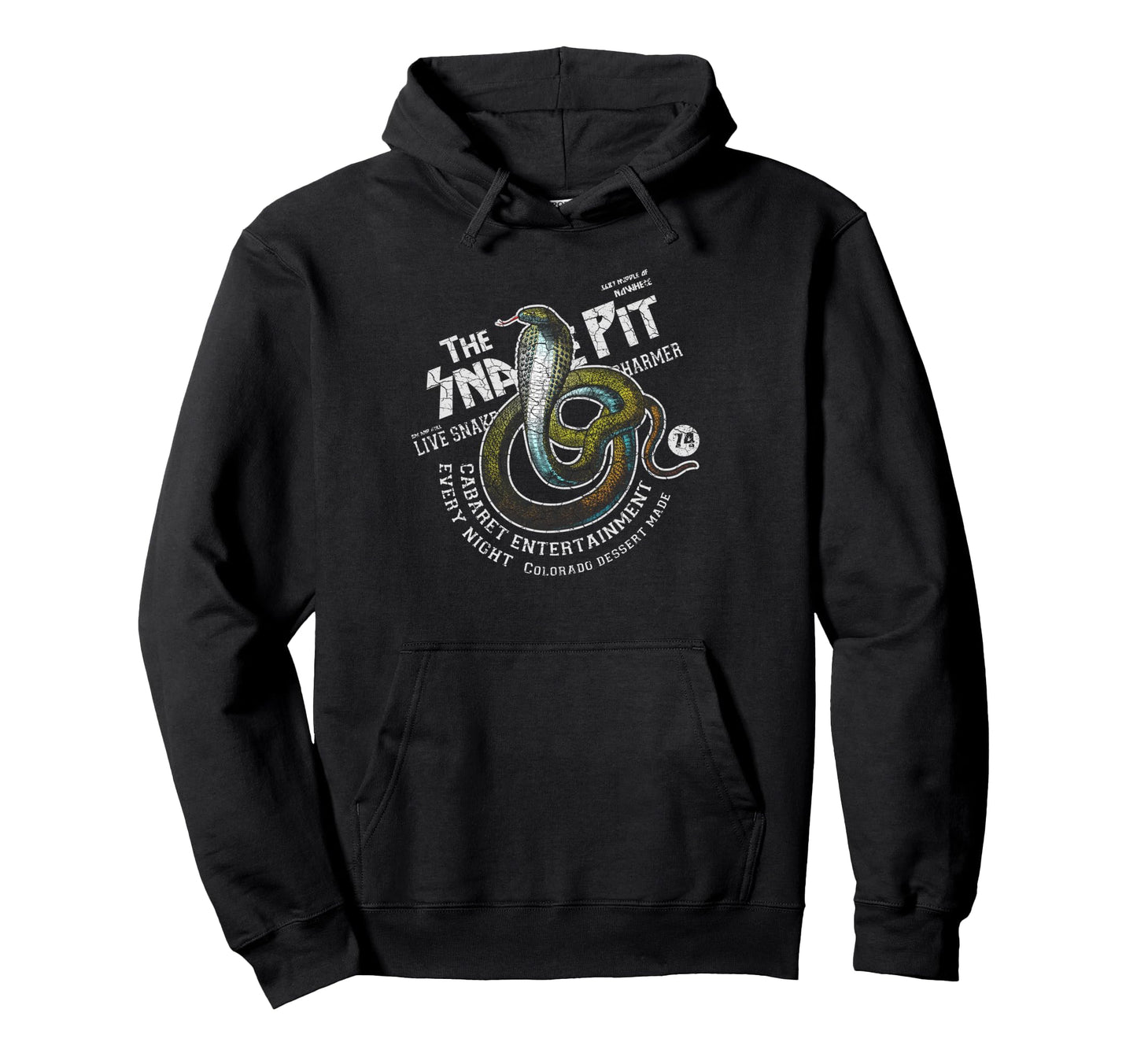 Snake Pit Cobra Bar Americana Reptile Hoodie - Streetwear Style Men Women - T-Shirt, Sweatshirt, Hoodie